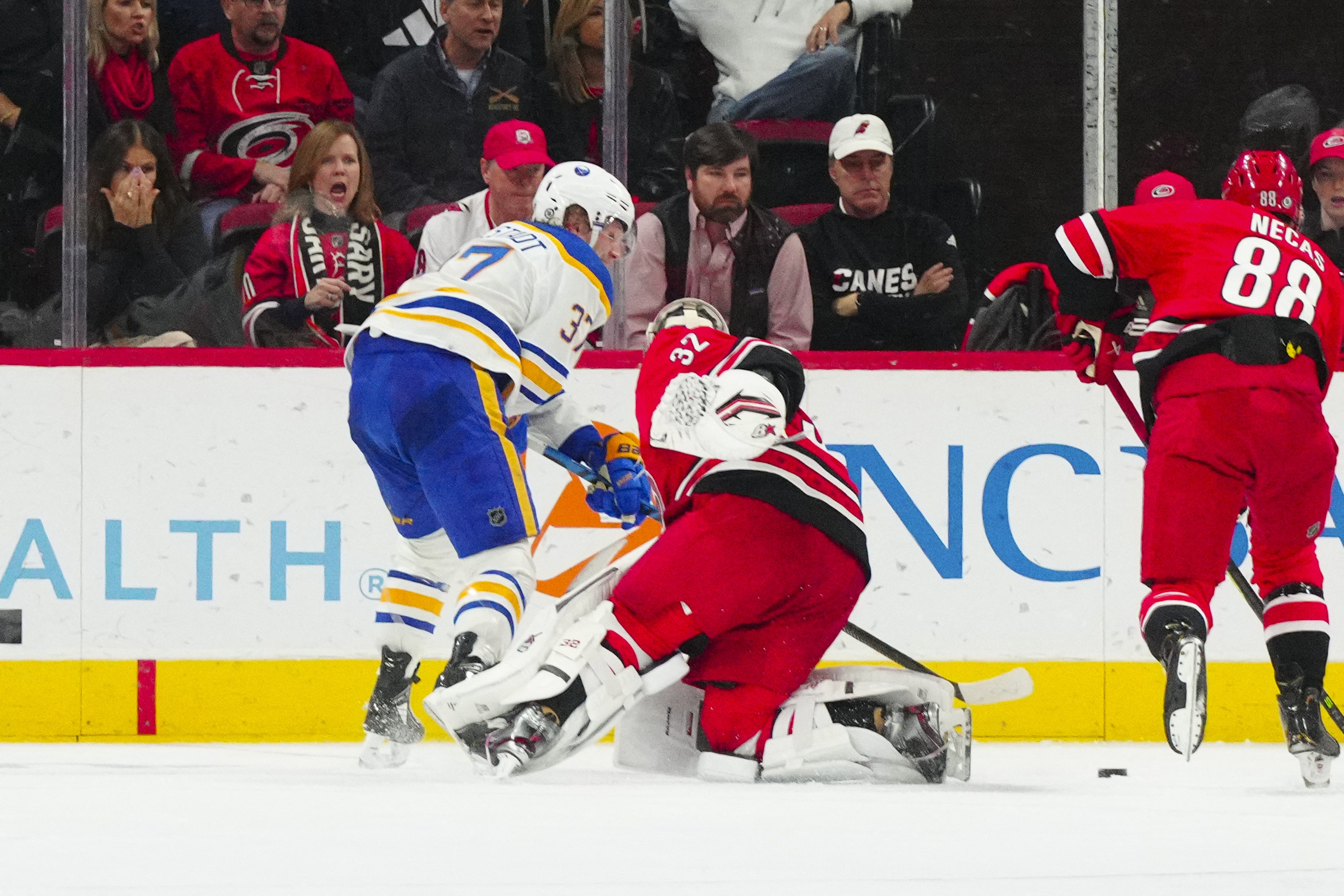 Martin Necas Scores In OT For Hurricanes To Outlast Sabres | Reuters