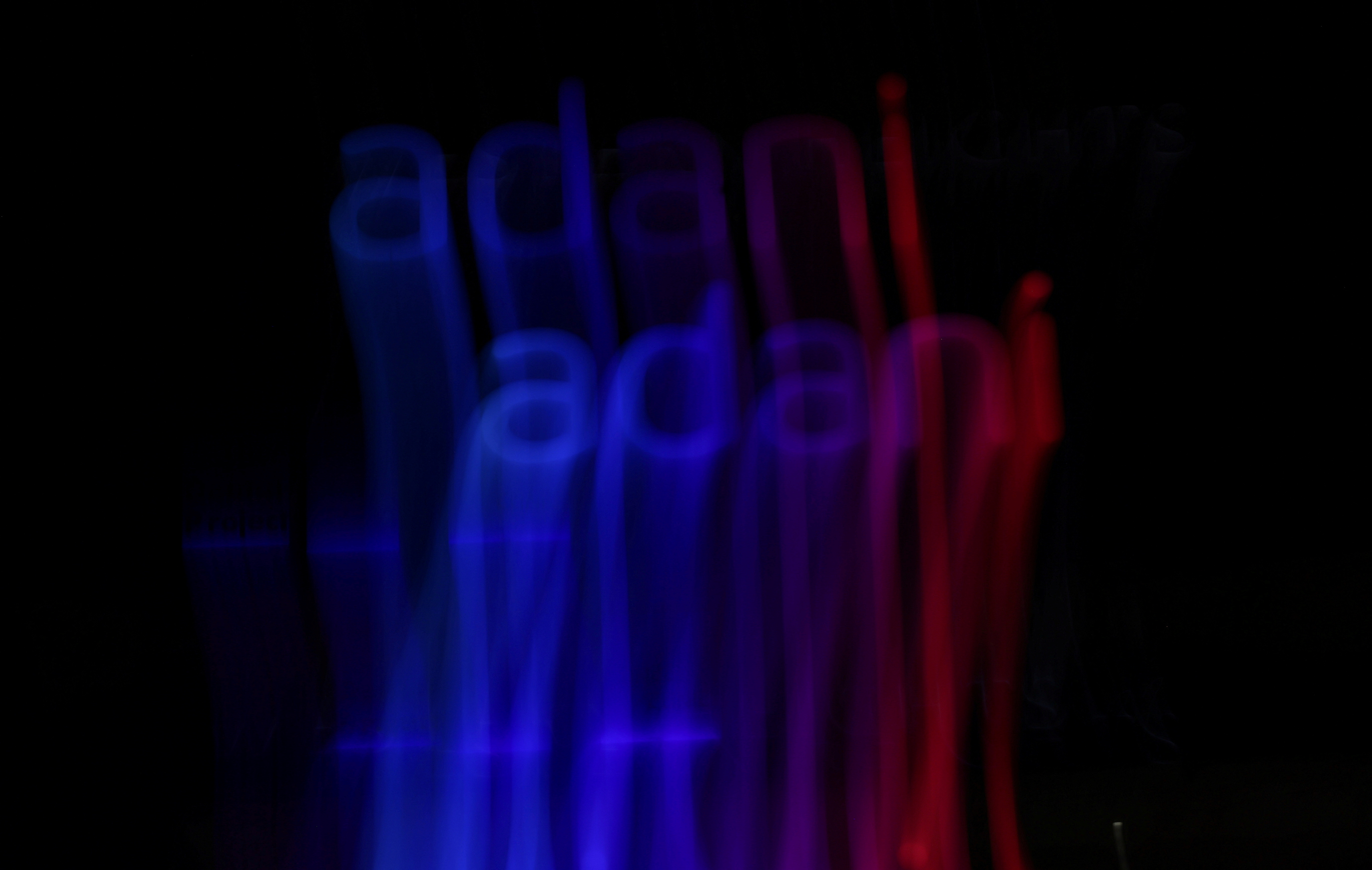 The logo of the Adani Group is seen on a building, in Mumbai