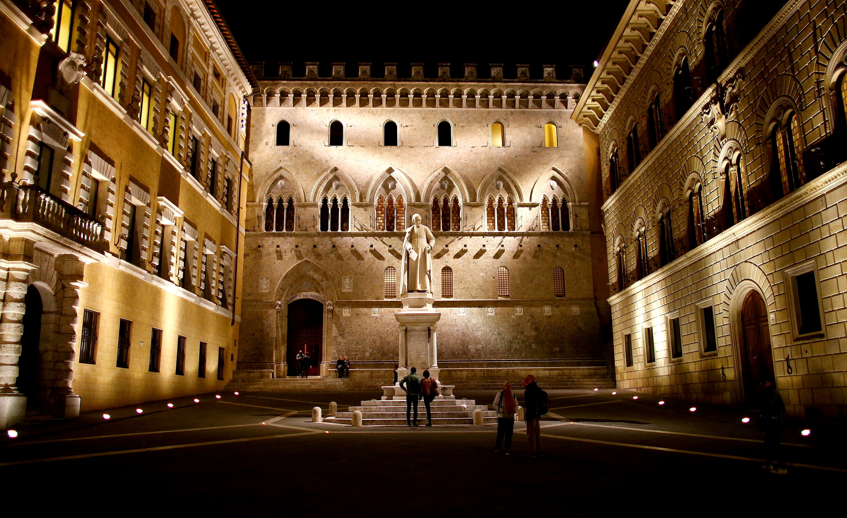 Banca Monte dei Paschi's headquarters in Siena, Italy