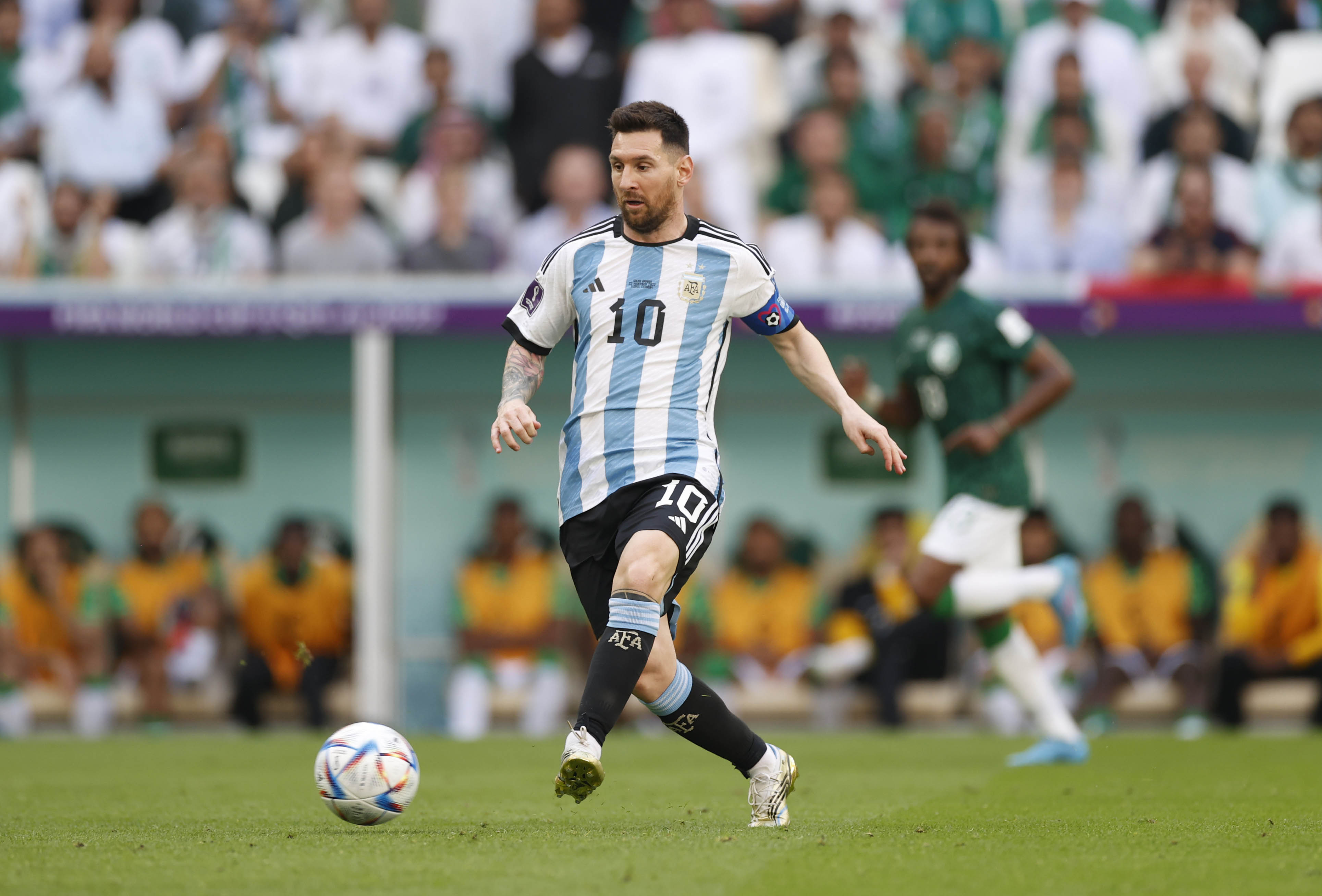 Lionel Messi, Argentina beat Mexico FIFA World Cup Qatar Group C