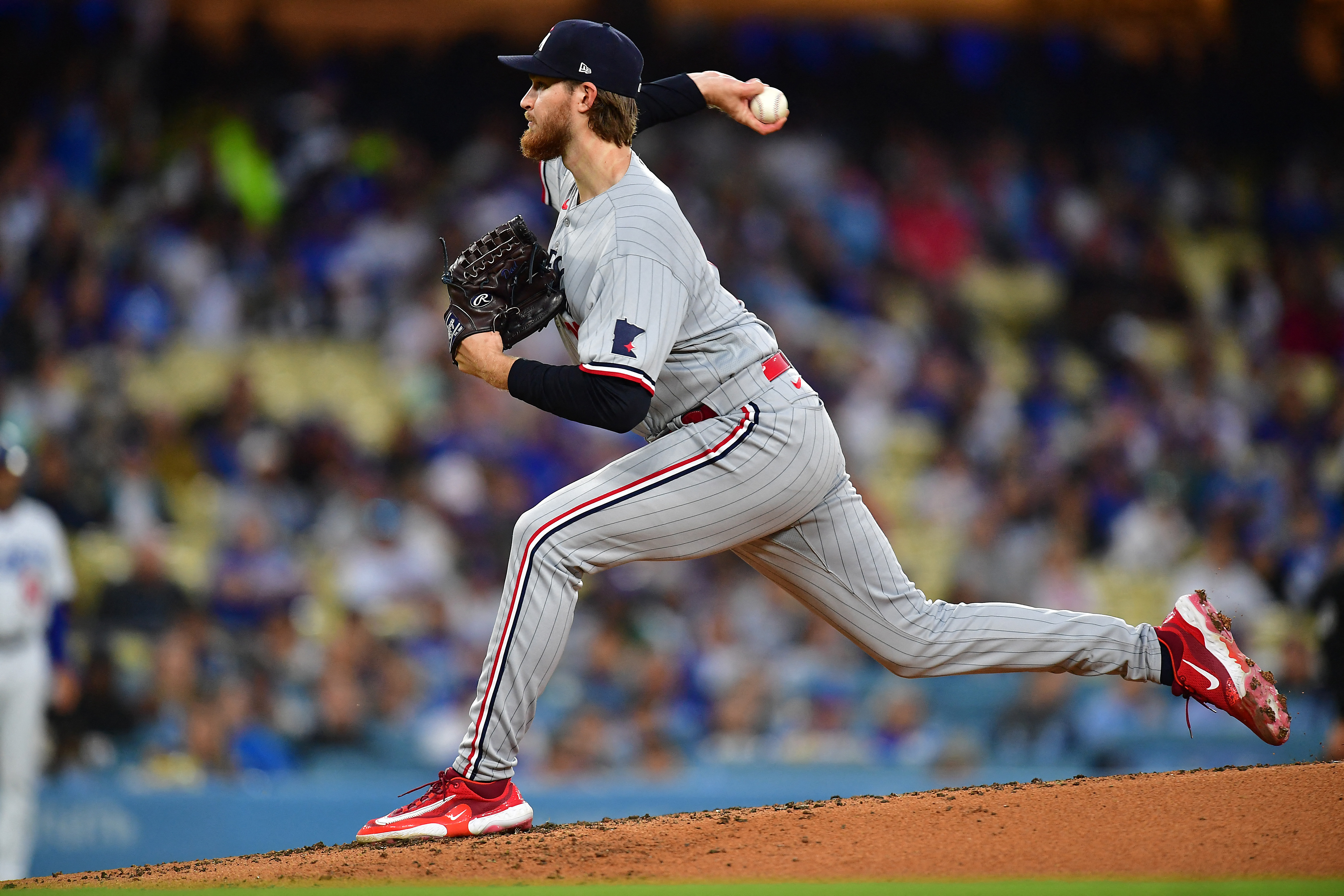 Clayton Kershaw's bid for perfection cut short as Dodgers beat Twins – Twin  Cities