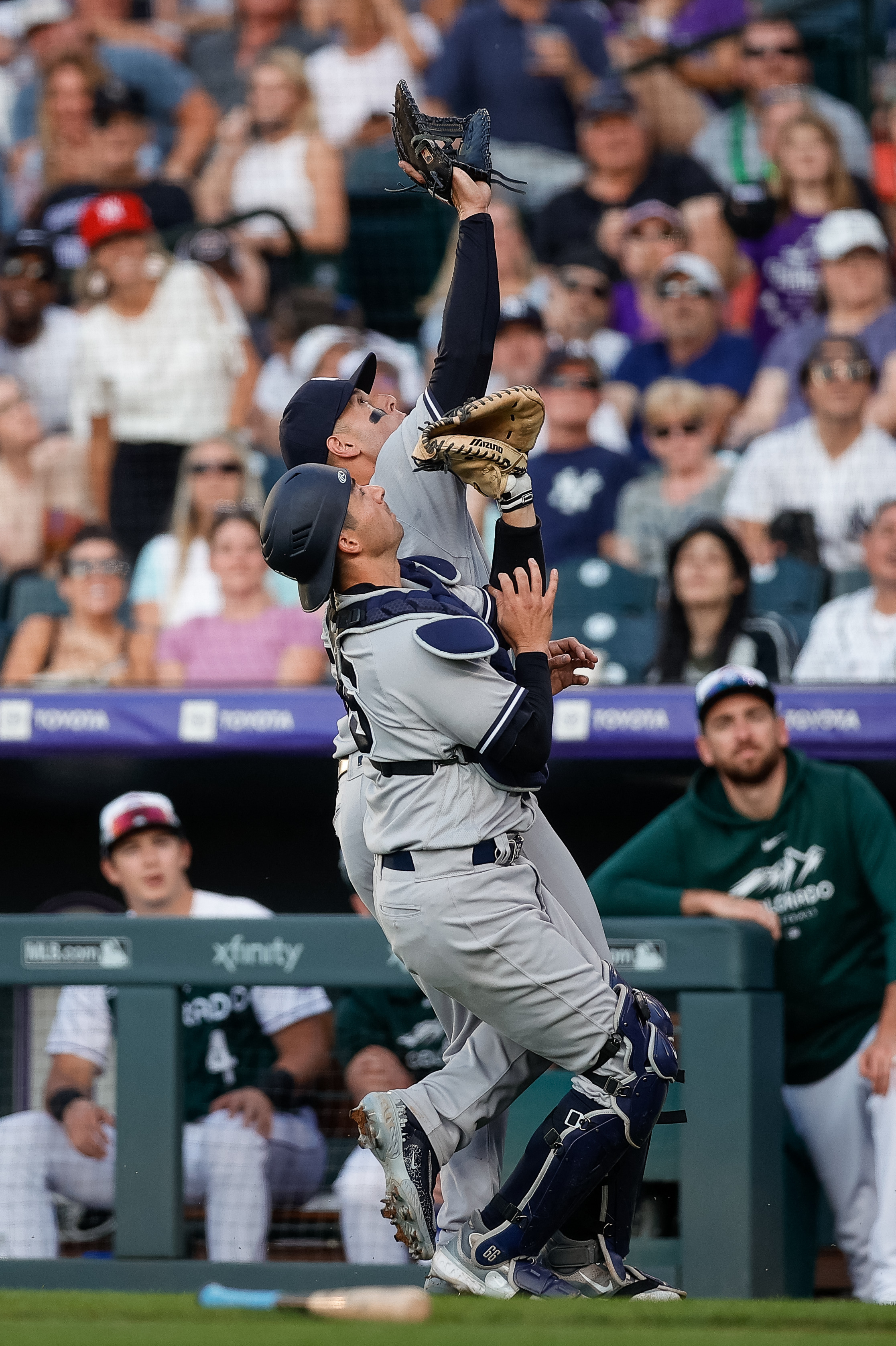 Giancarlo Stanton (4 RBIs) leads Yankees past Rockies