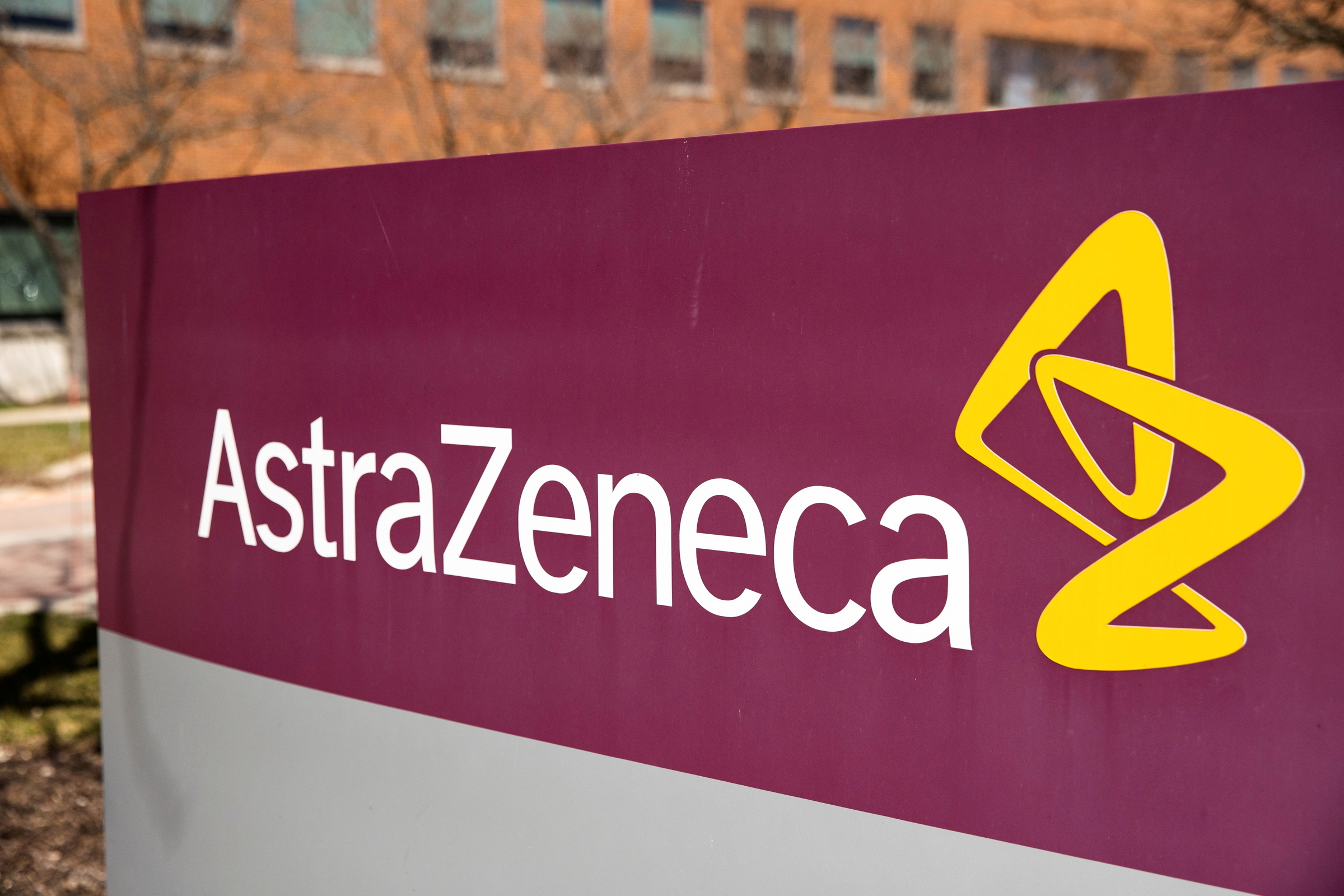 Exterior photo of the North America headquarters of AstraZeneca