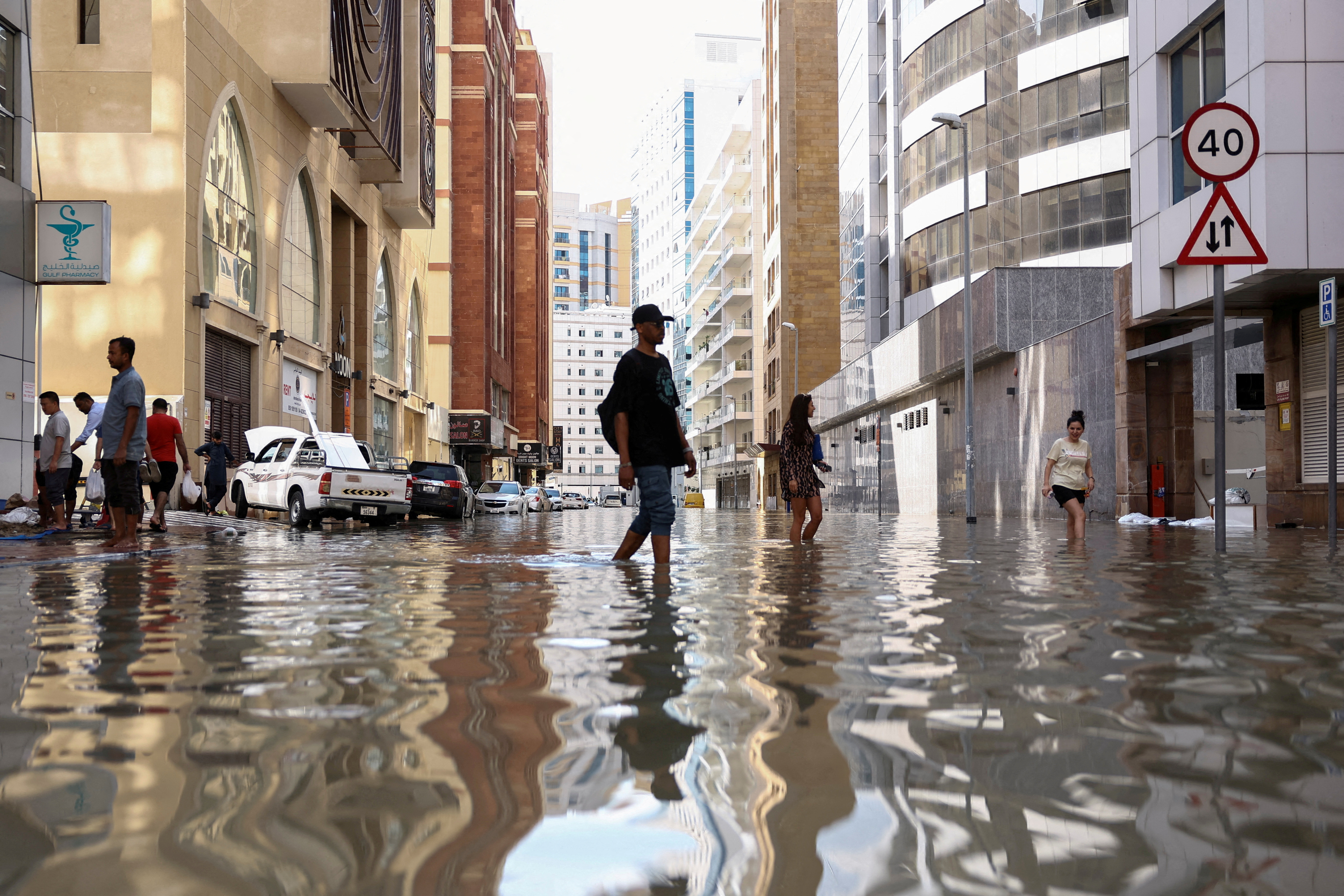 Dubai faces massive clean up after deluge swamps glitzy desert city |  Reuters