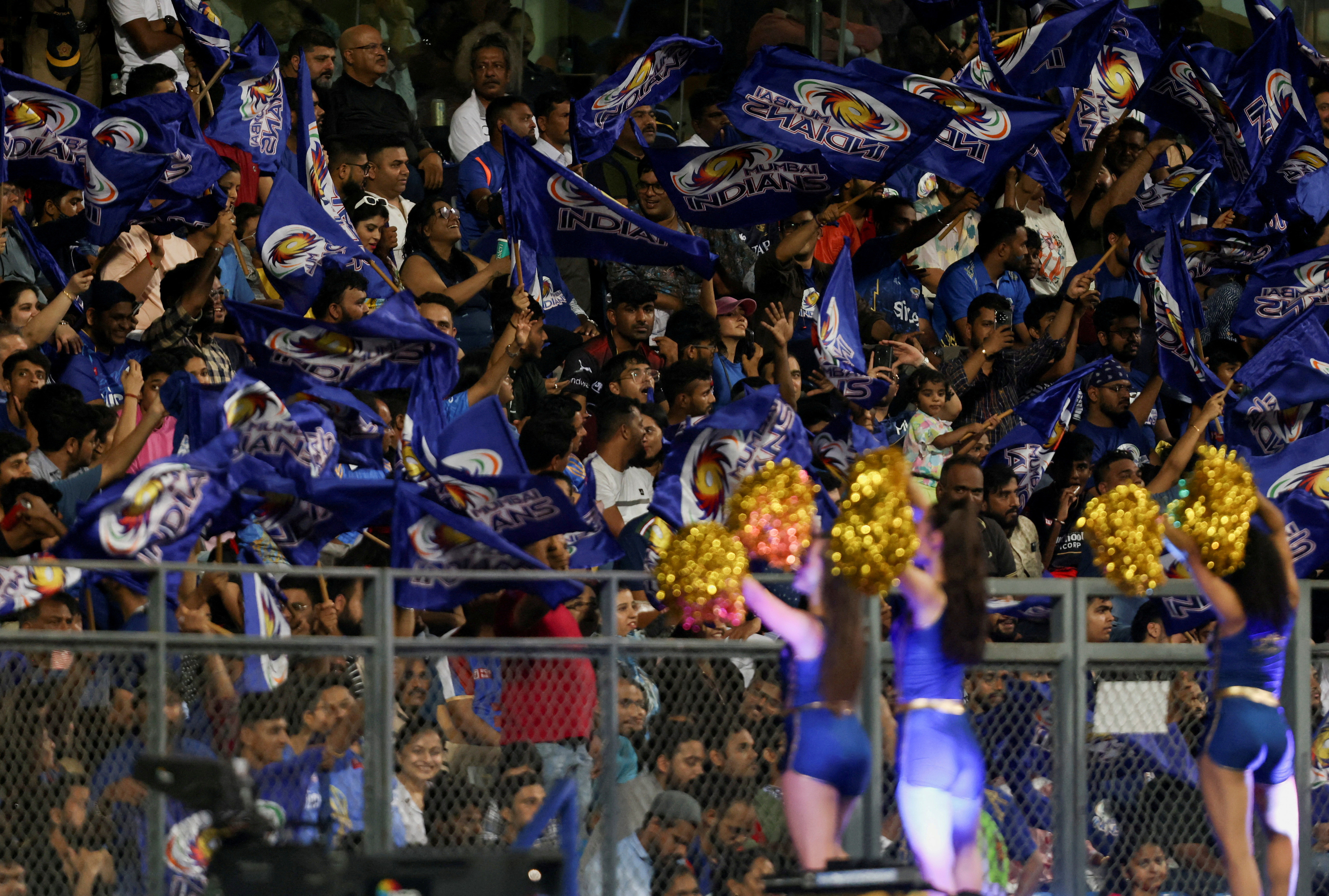 Indian Premier League- Mumbai Indians v Royal Challengers Bangalore- Wankhede Stadium, Mumbai,