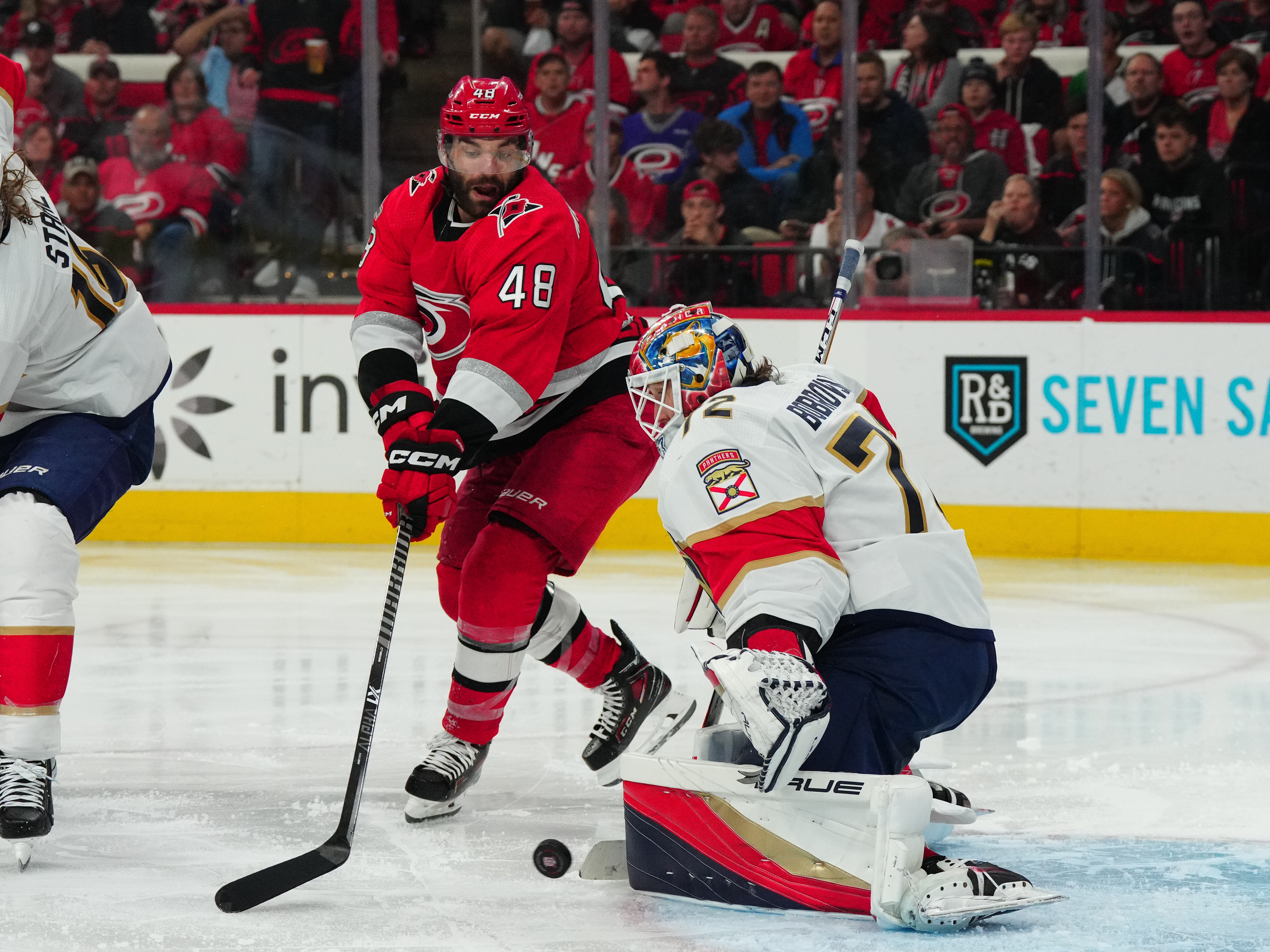 NHL Playoffs-4th OT Florida Panthers Defeat Carolina Hurricanes