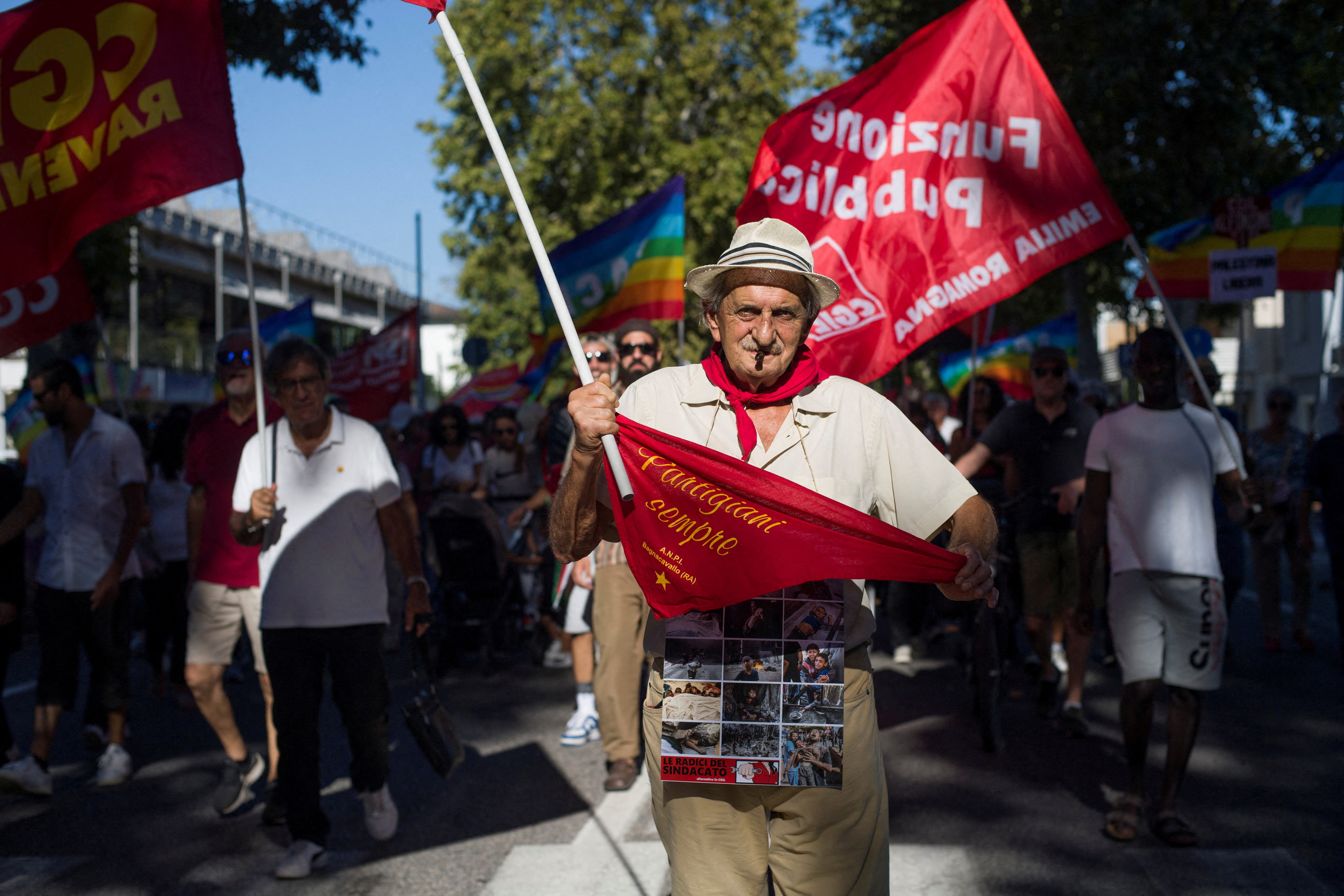Italy braces for two national strikes as union rivalry heats up | Reuters