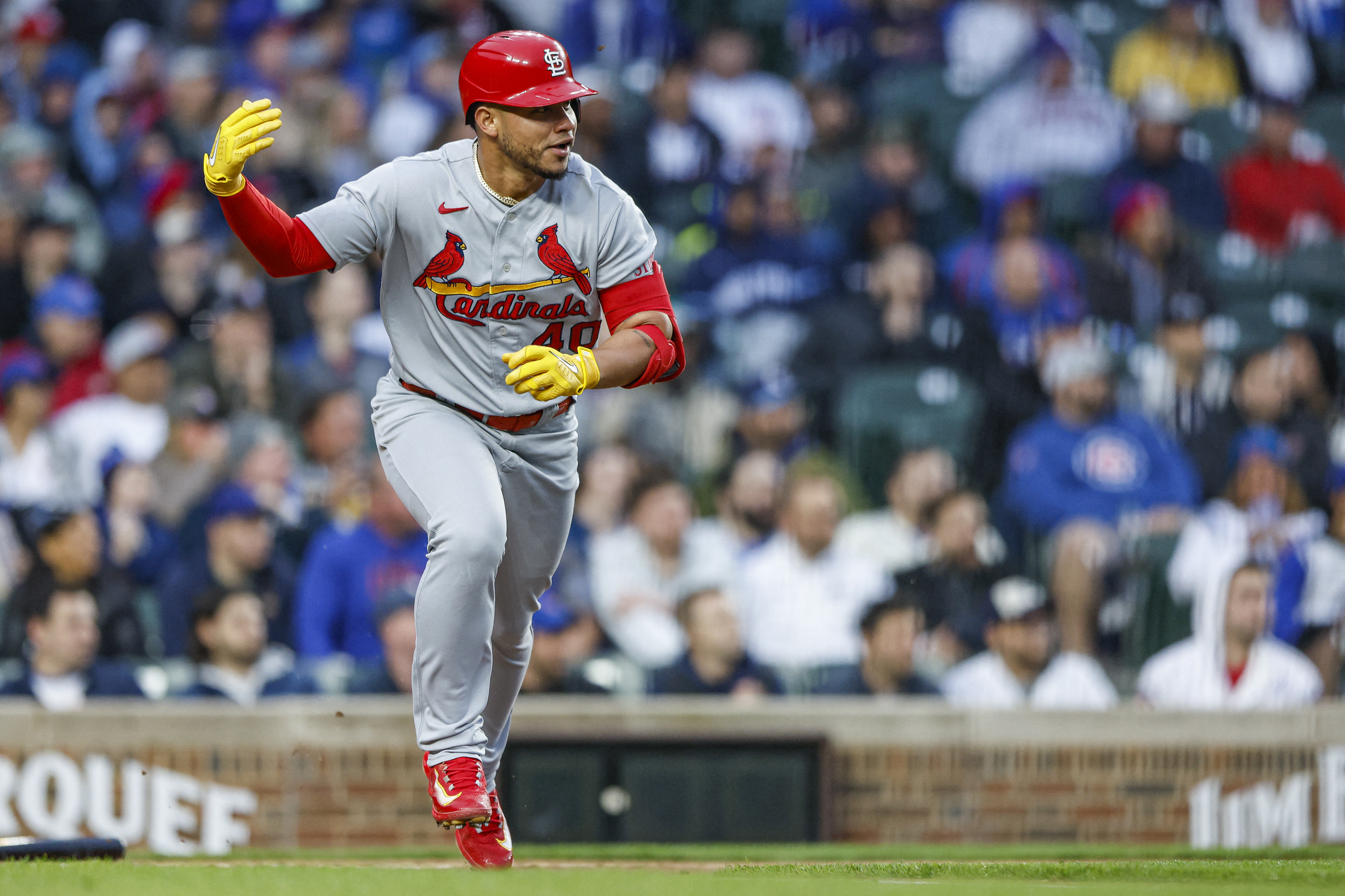 Contreras leads Cardinals past Cubs 3-1 in return to Wrigley - The San  Diego Union-Tribune