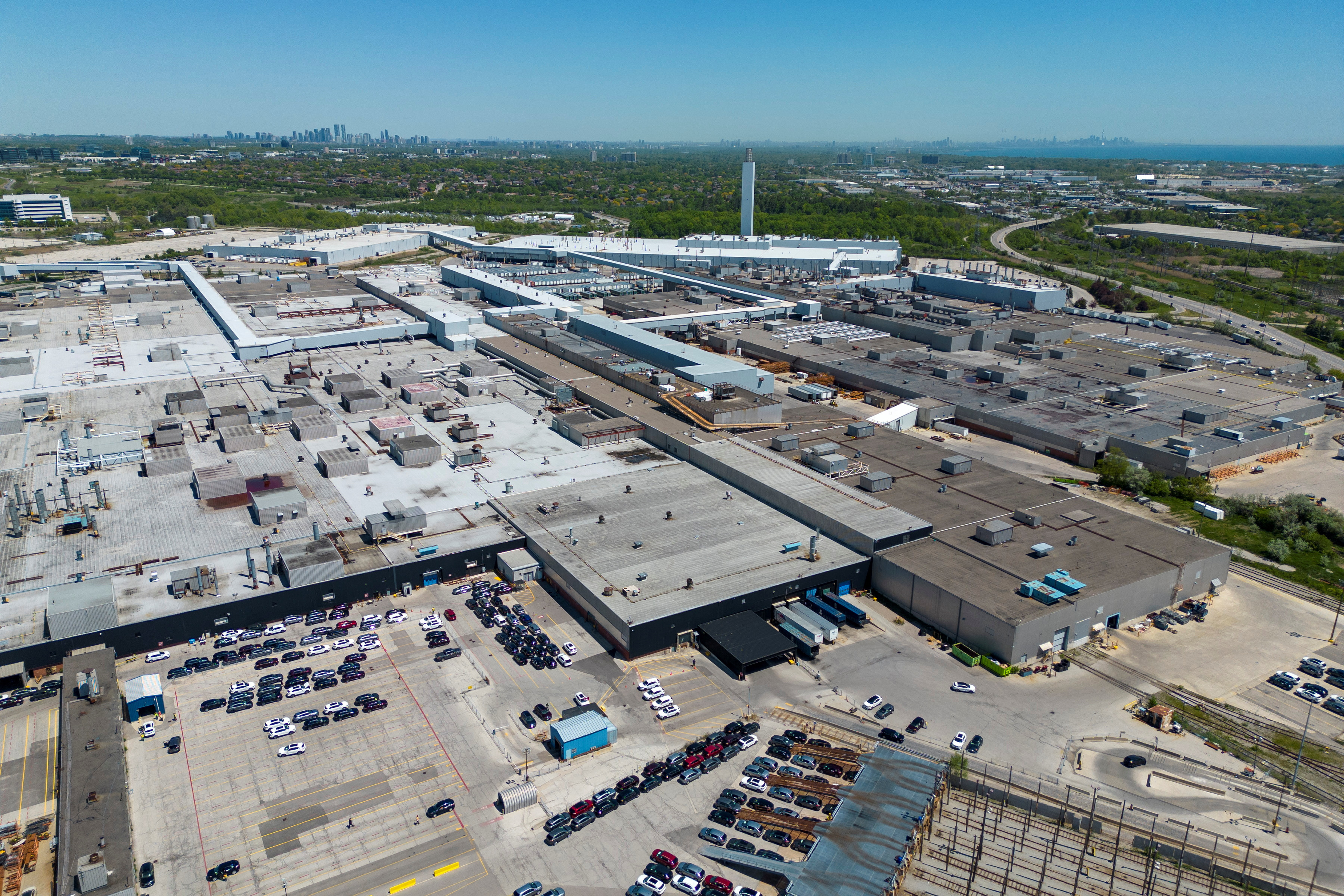 Ford’s Oakville Assembly Plant in Oakville