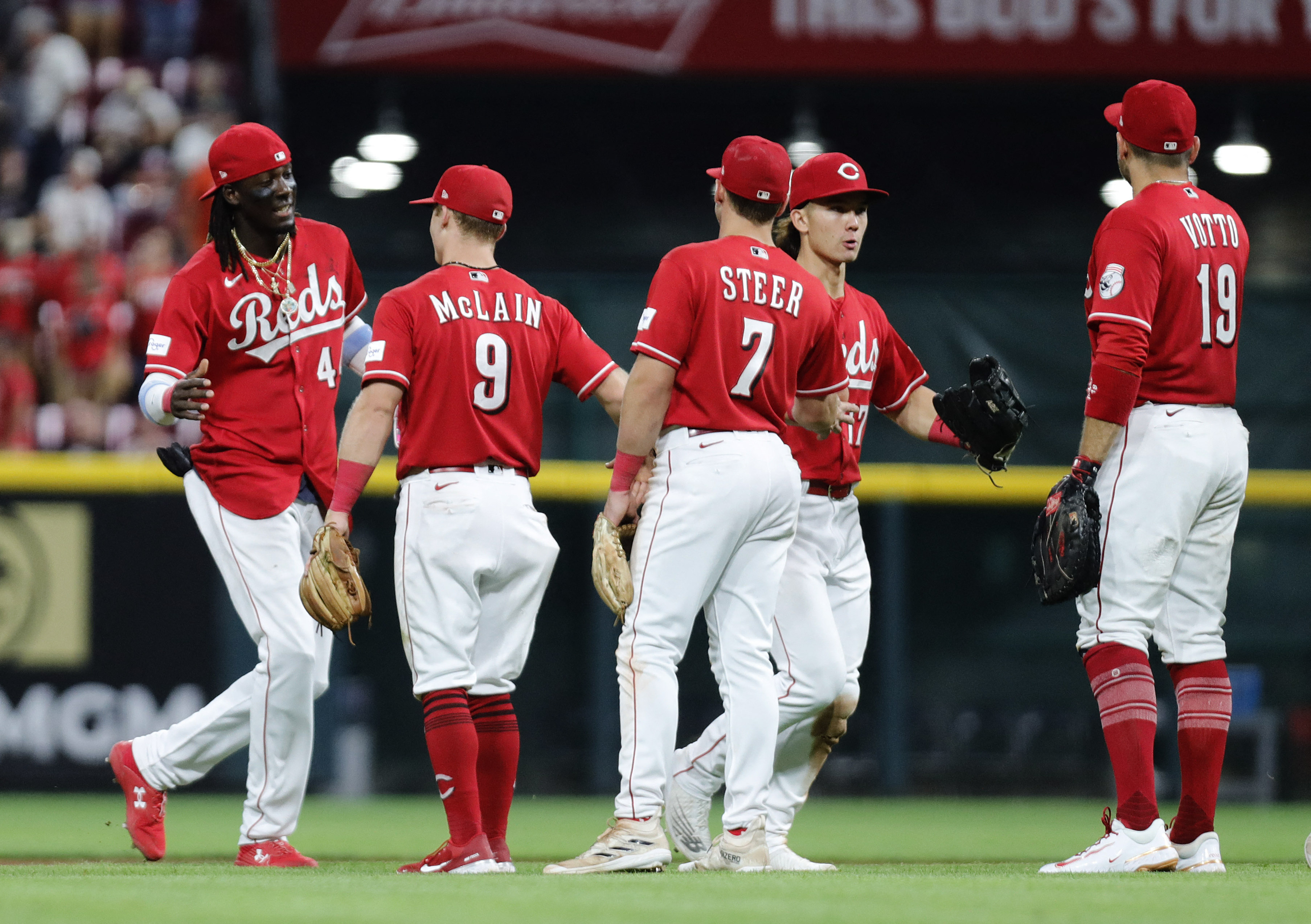 MLB: Cincinnati Reds at Cleveland Guardians, Fieldlevel