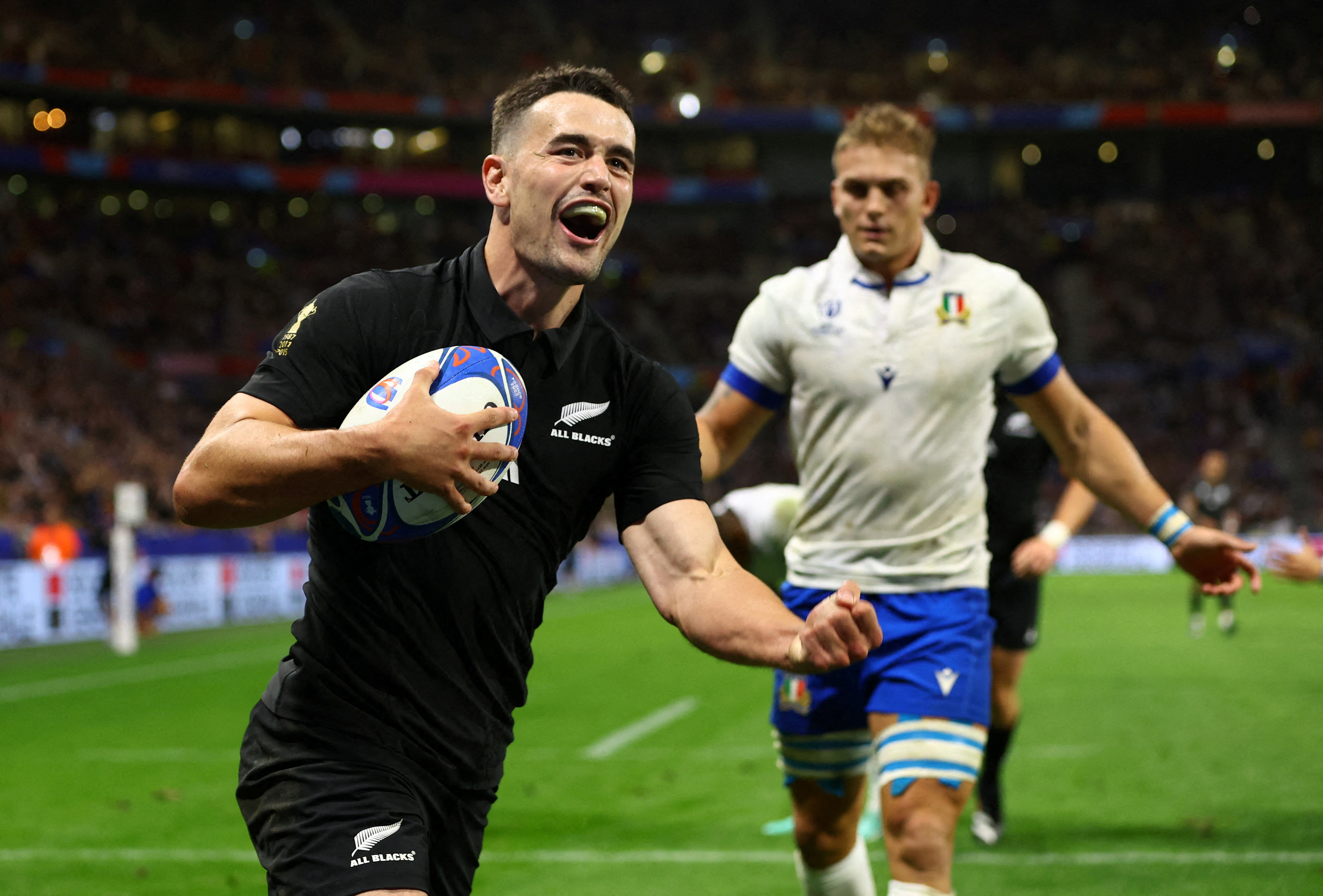 Relentless All Blacks dismantle Italy 96-17 in Lyon Reuters