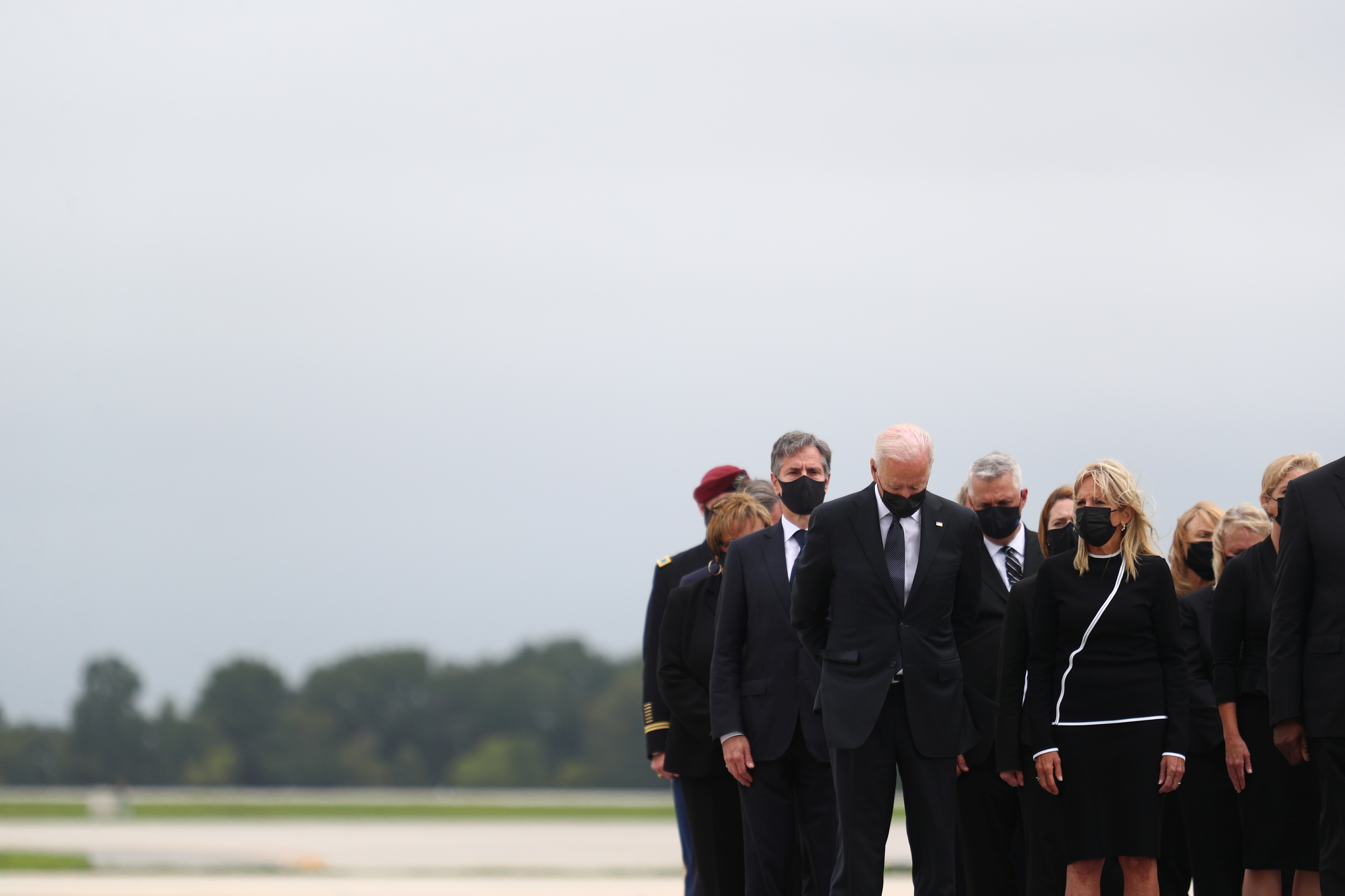 Biden attends grim for U.S. troops killed in Afghanistan