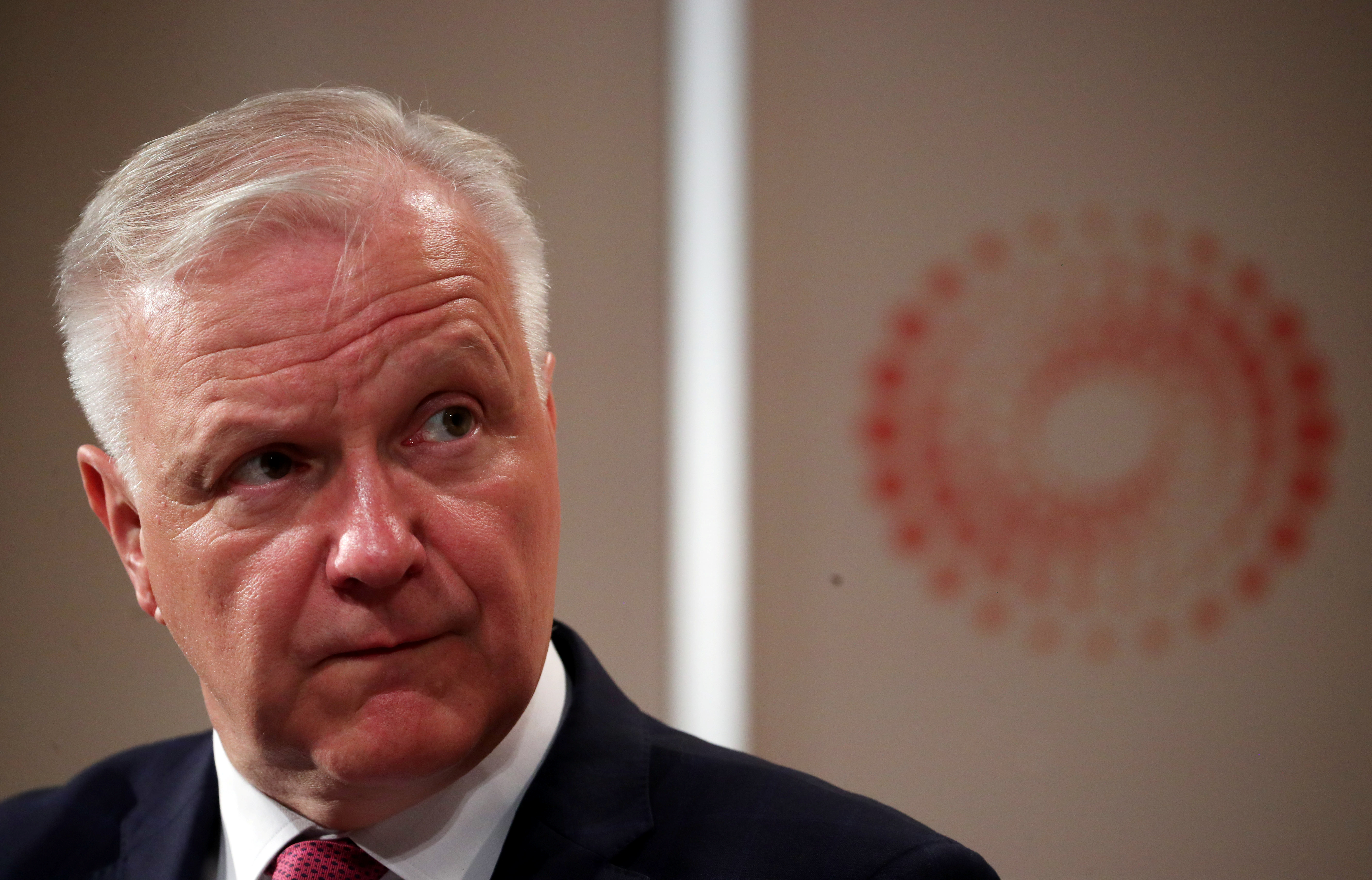Governor of the Bank of Finland, Olli Rehn attends a Reuters Newsmaker event in London