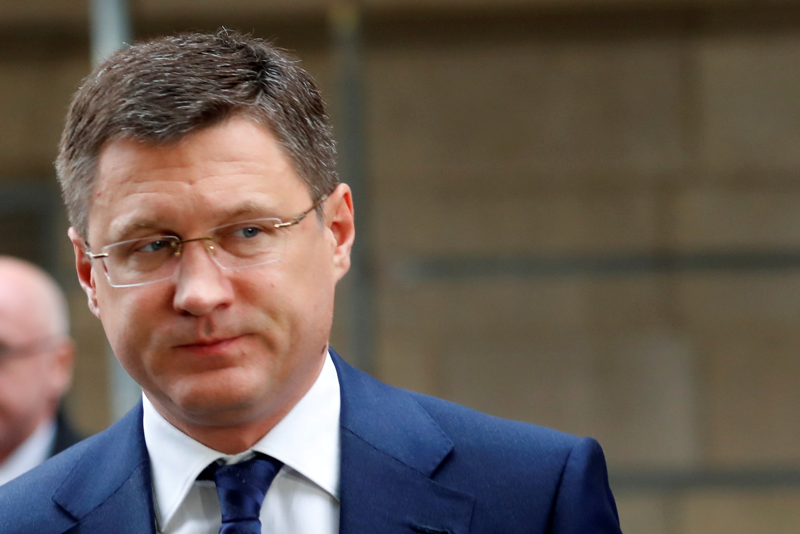 Russian Energy Minister Novak arrives at the OPEC headquarters in Vienna