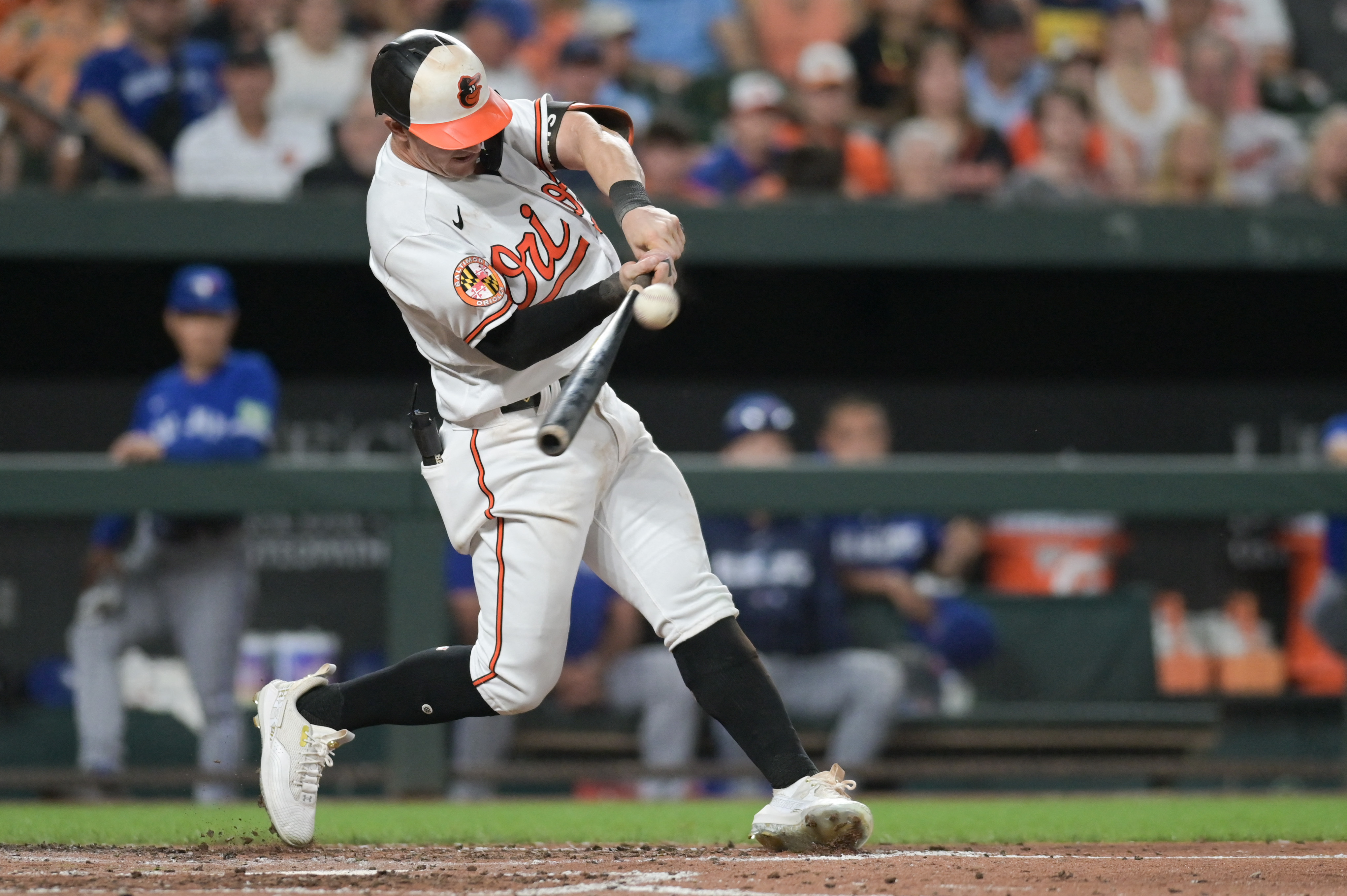 Baltimore, United States. 19th July, 2023. Baltimore Orioles' Starting  Pitcher Dean Kremer (64) set to throw out the first pitch against the Los  Angeles Dodgers on July 19th 2023 at Oriole Park