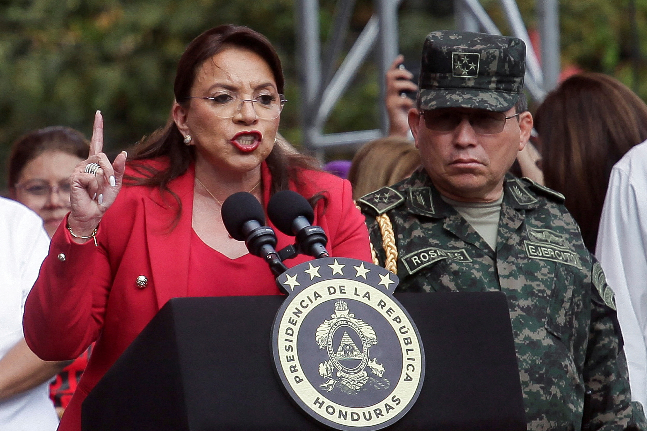 Honduras President Xiomara Castro