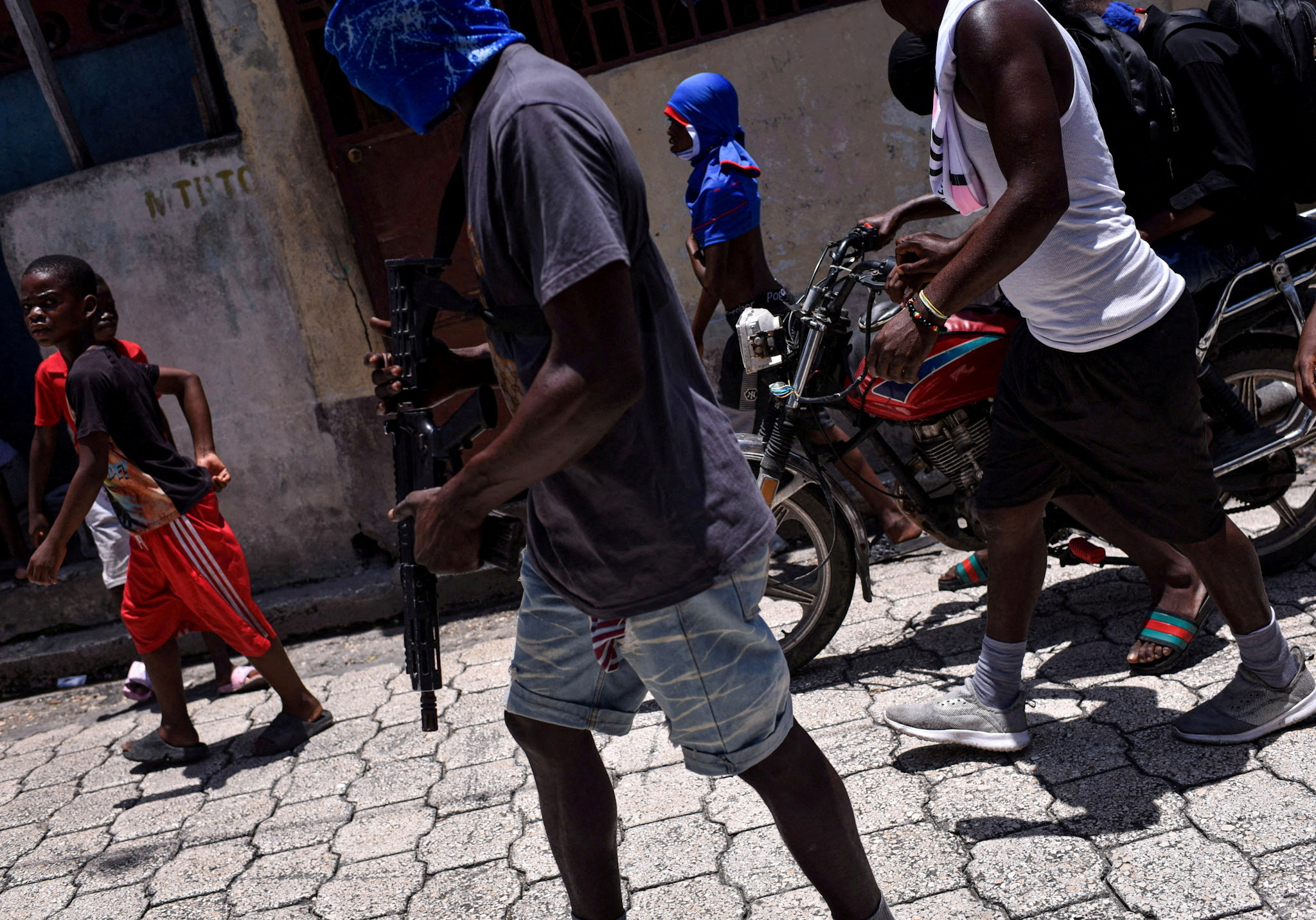 The bigger picture: Camping out in schools, hungry Haitian families wonder: When will normality return?