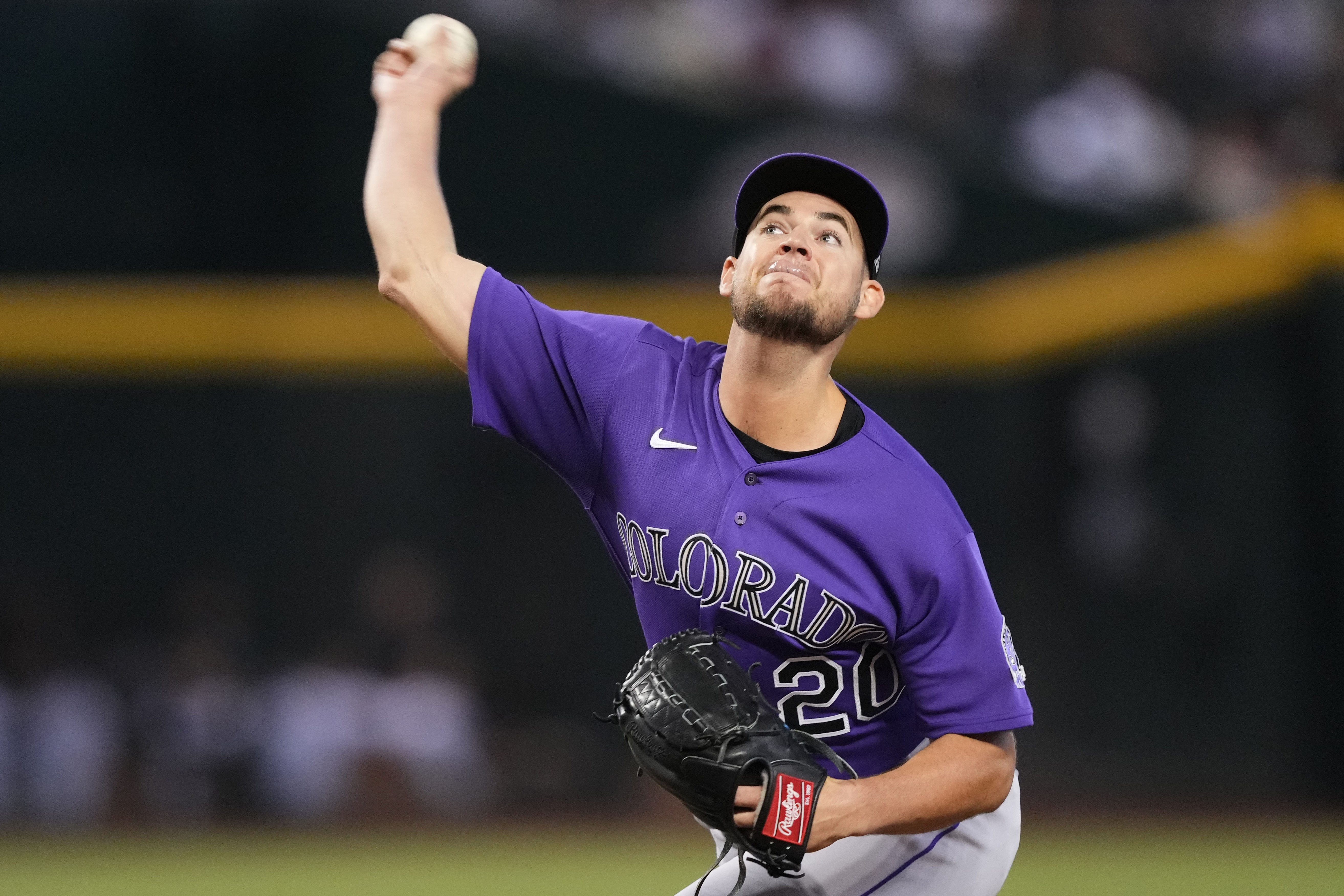 Kelly strikes out 12 in 7 innings, Diamondbacks beat Rockies 4-2