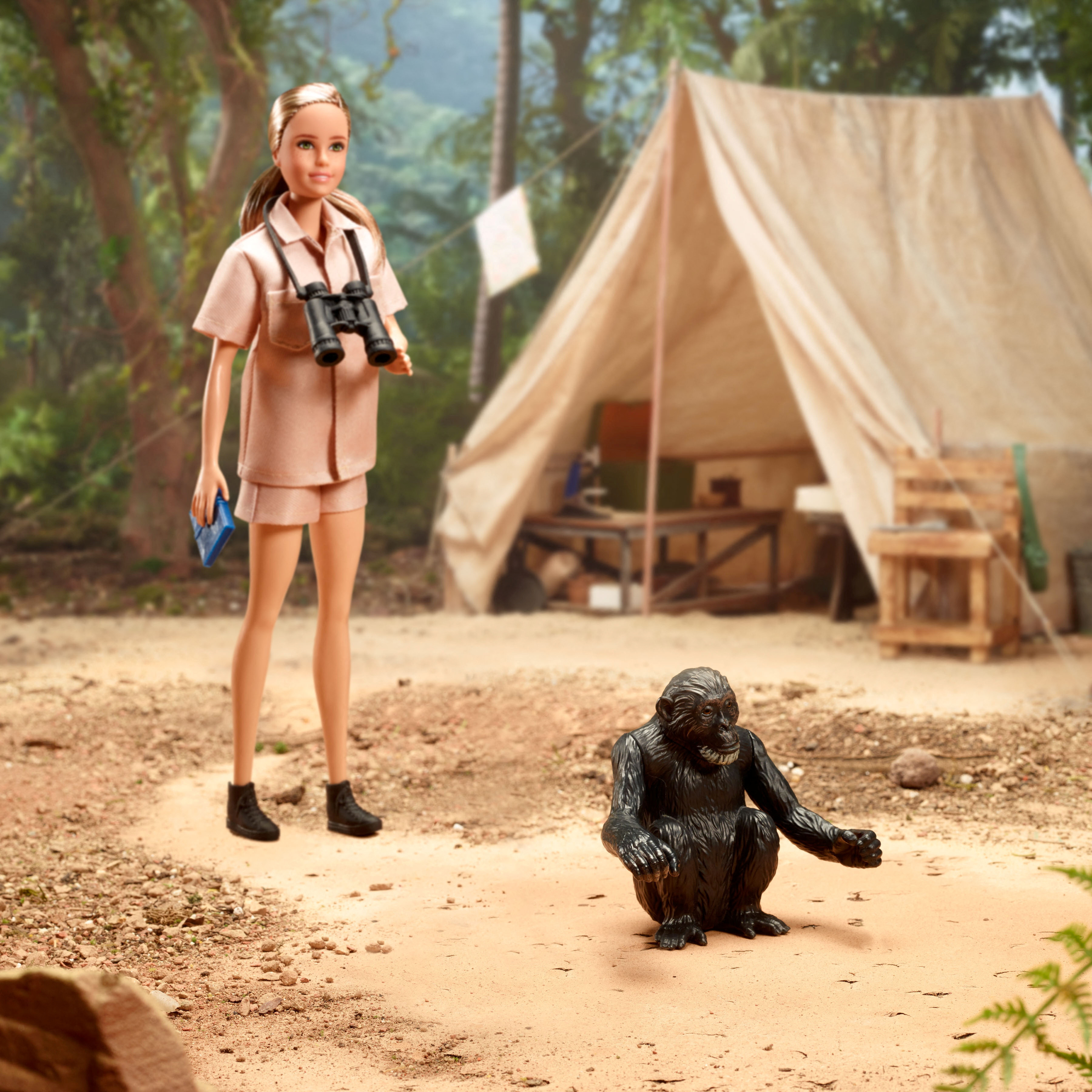 Primatologist Jane Goodall gets Barbie doll in her likeness