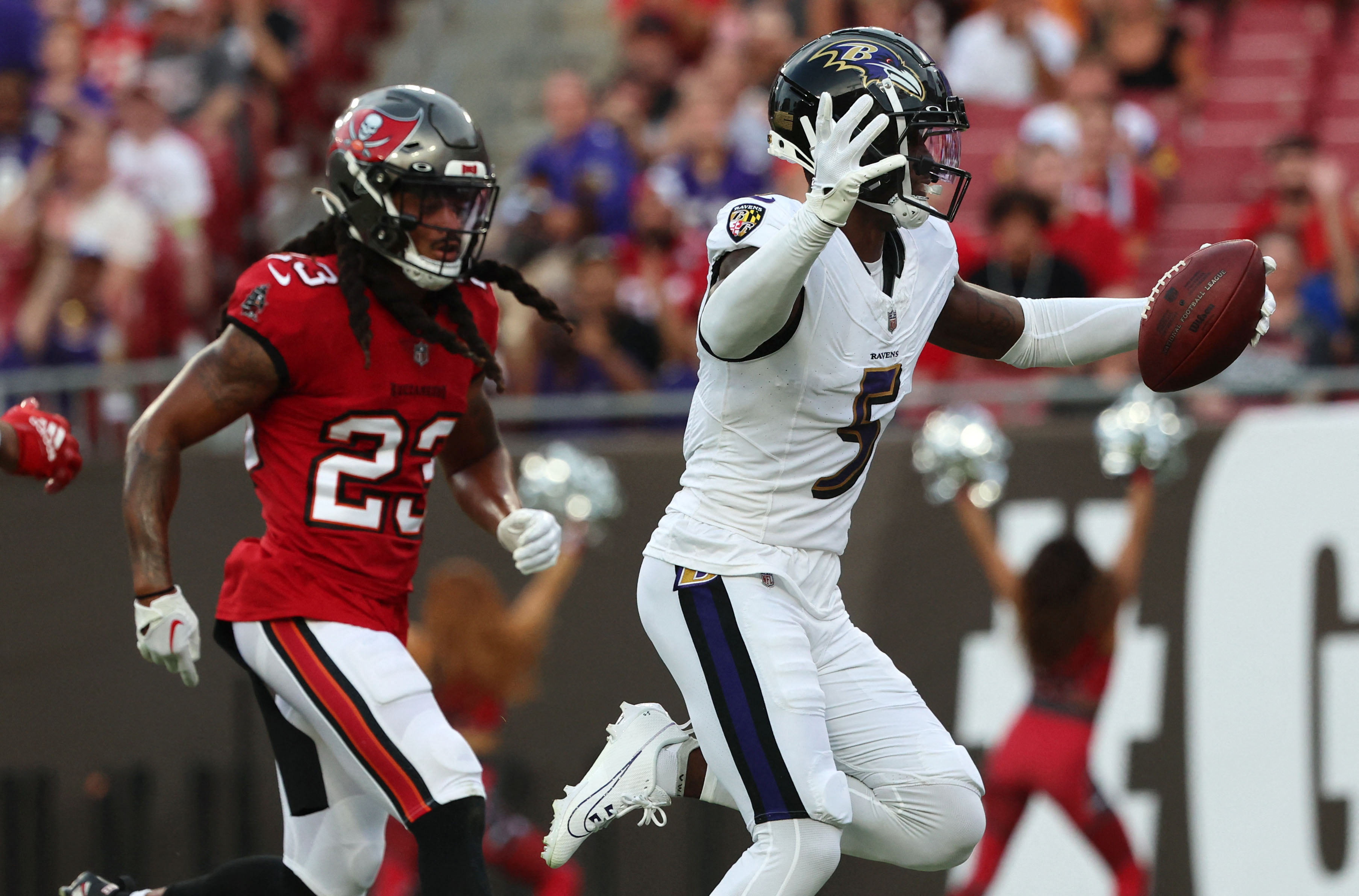 Tampa Bay Buccaneers host Baltimore Ravens for Thursday Night