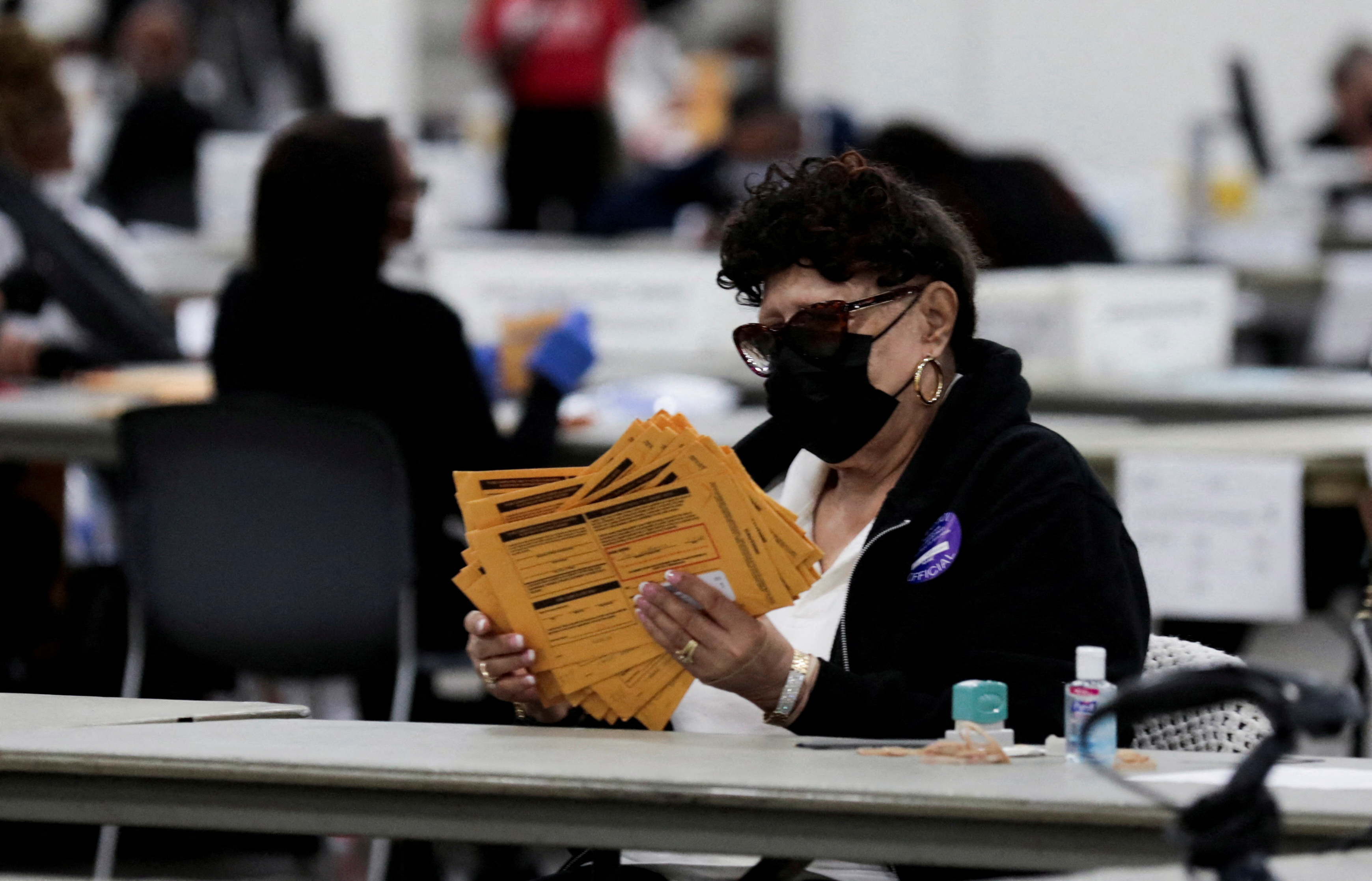 Michigan strips two clerks in small town of election duties over hand