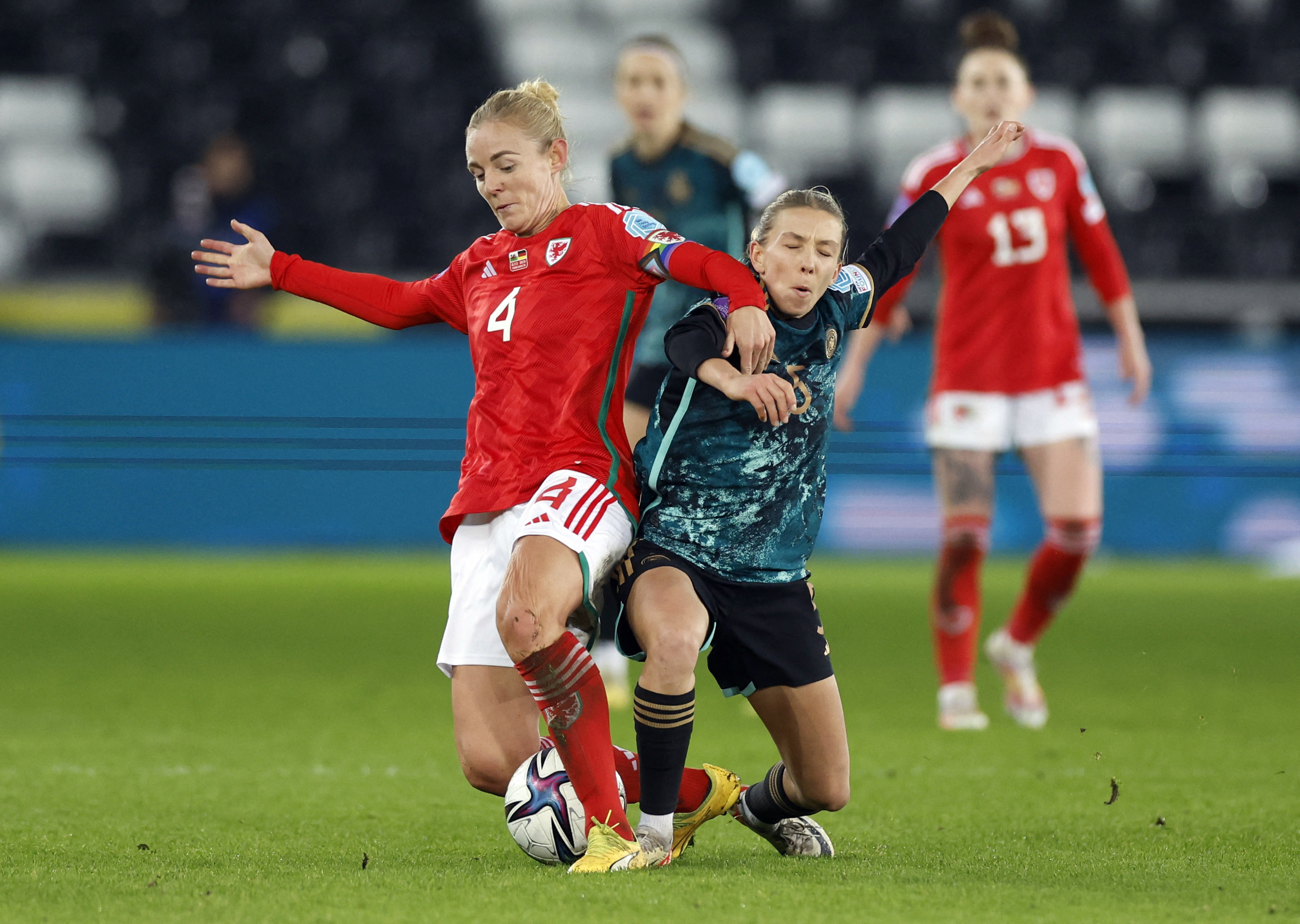 UEFA Women's Nations League - Group C - Wales v Germany