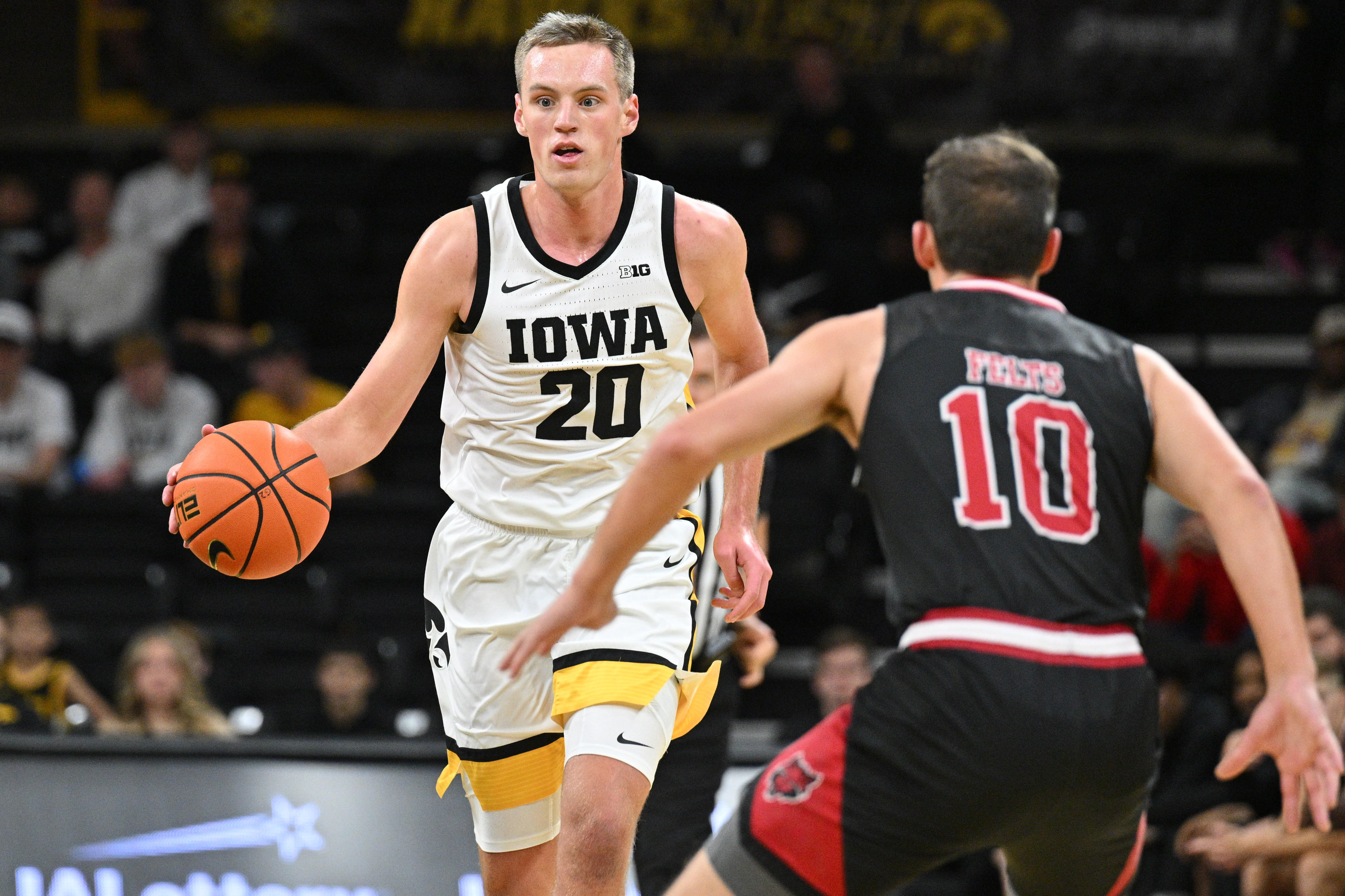 Iowa men's basketball scrapes by Arkansas State, 88-74, in game