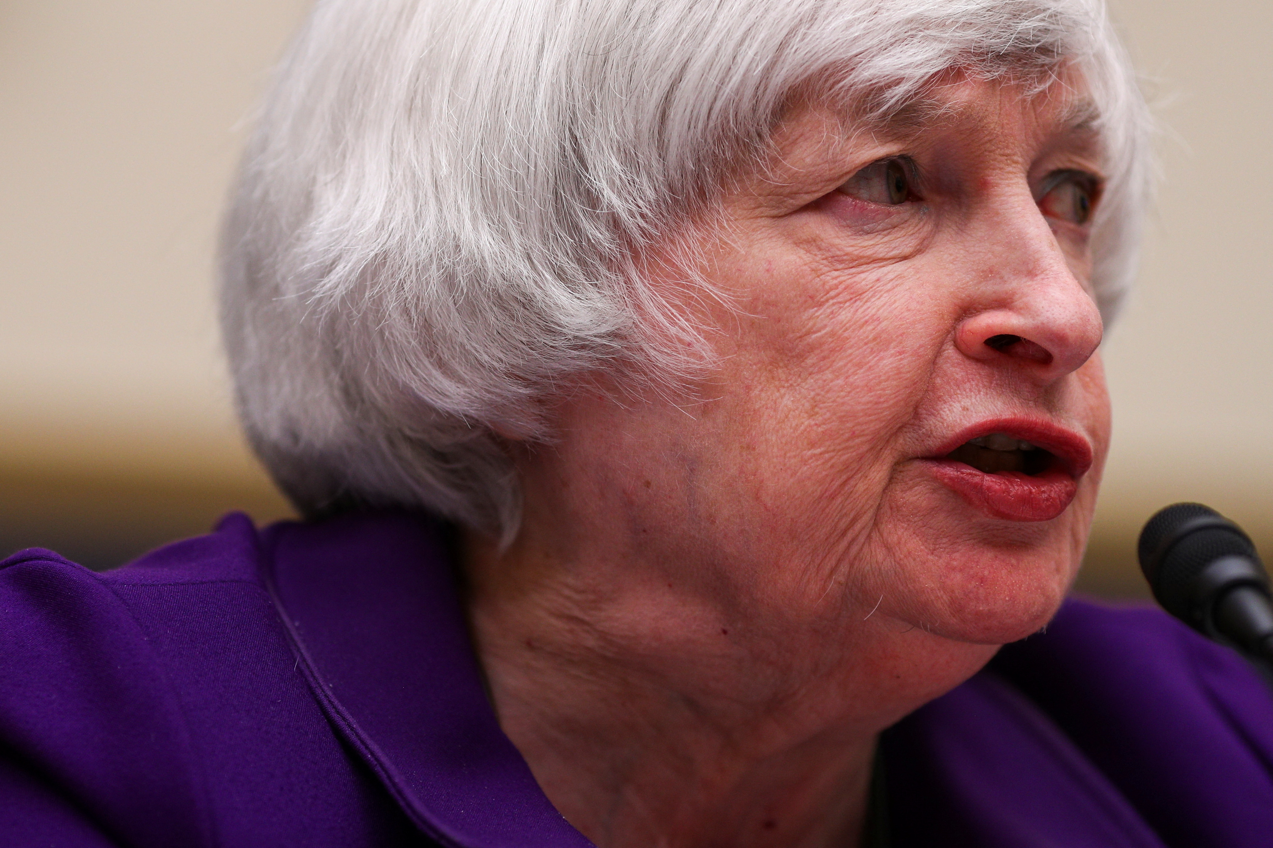U.S. Treasury Secretary Janet Yellen testifies before House Financial Services Committee hearing on 