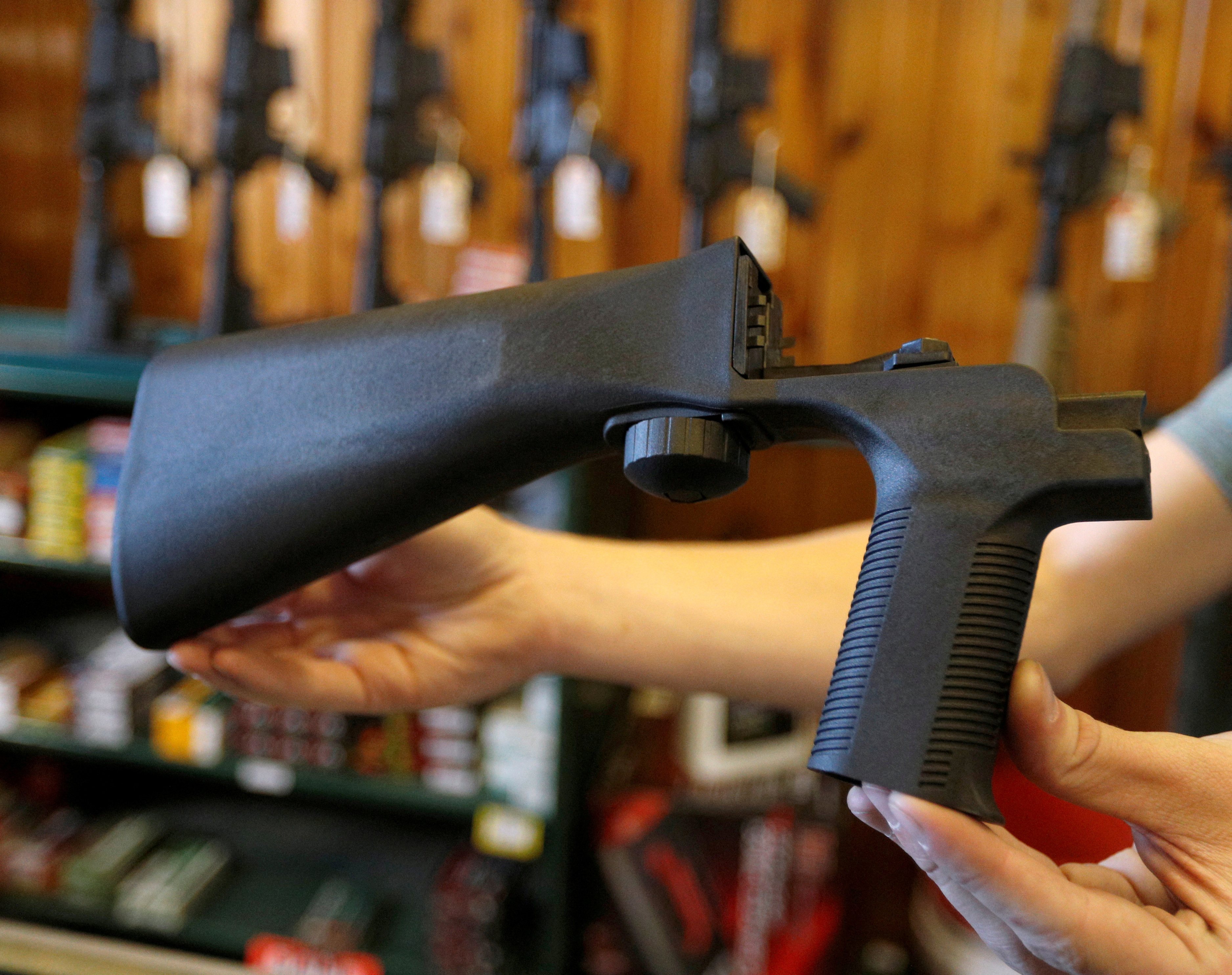US Supreme Court to decide legality of federal ban on gun 'bump stocks