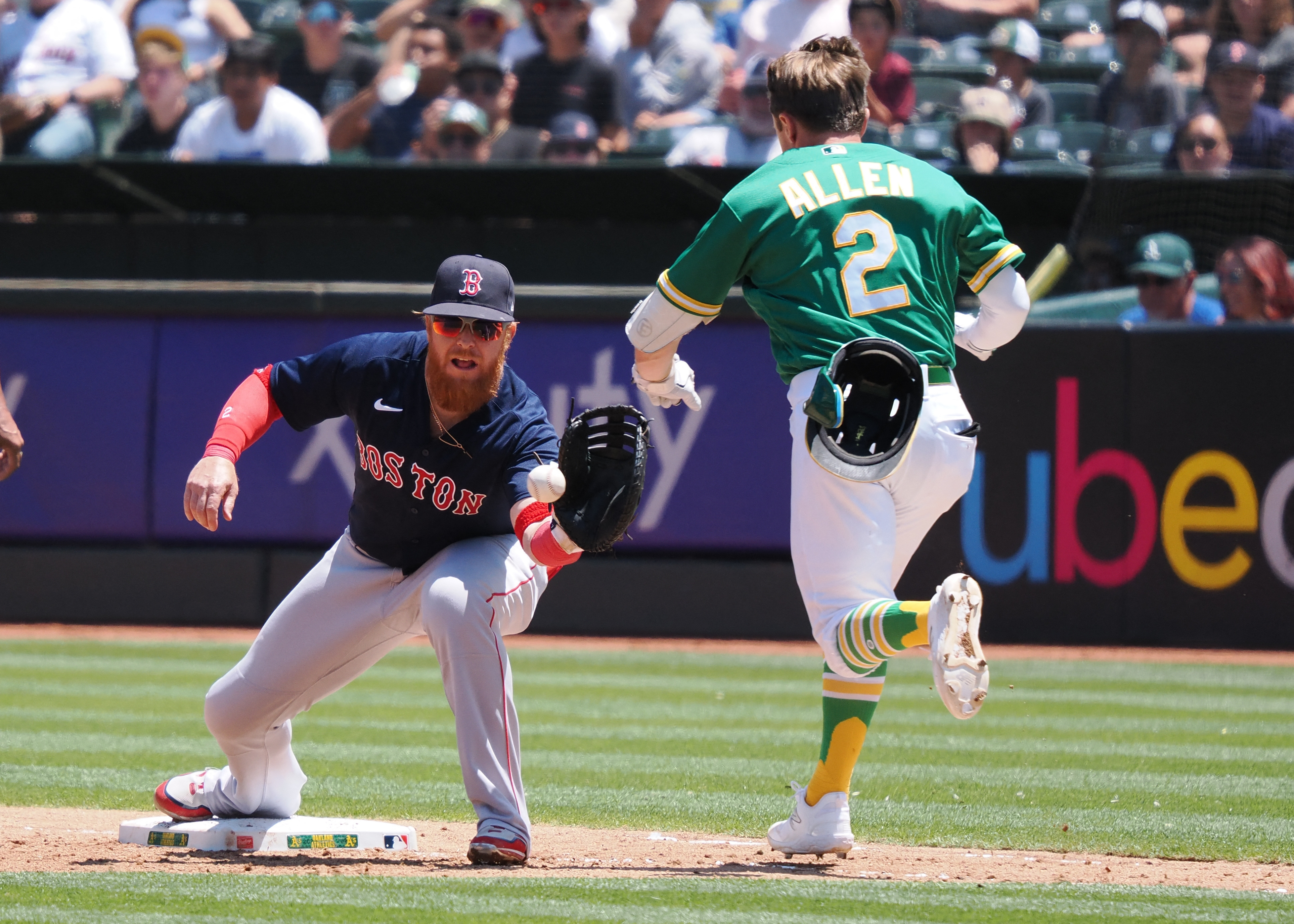 A's use 3 HRs to dispatch Red Sox