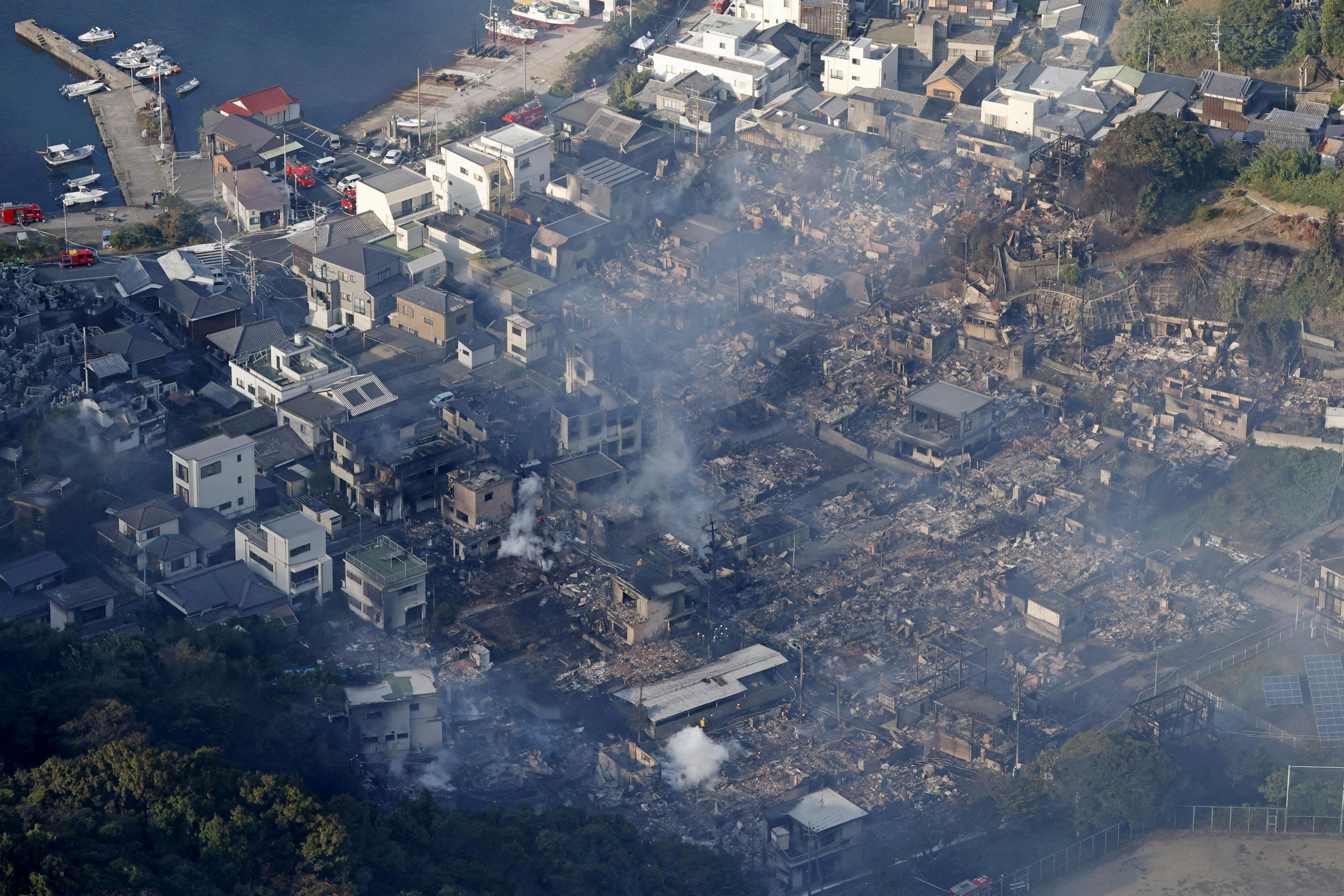 NEIGHBORHOOD×RAID JAPAN Japan's biggest fire in nearly 50 years ravages 170 buildings