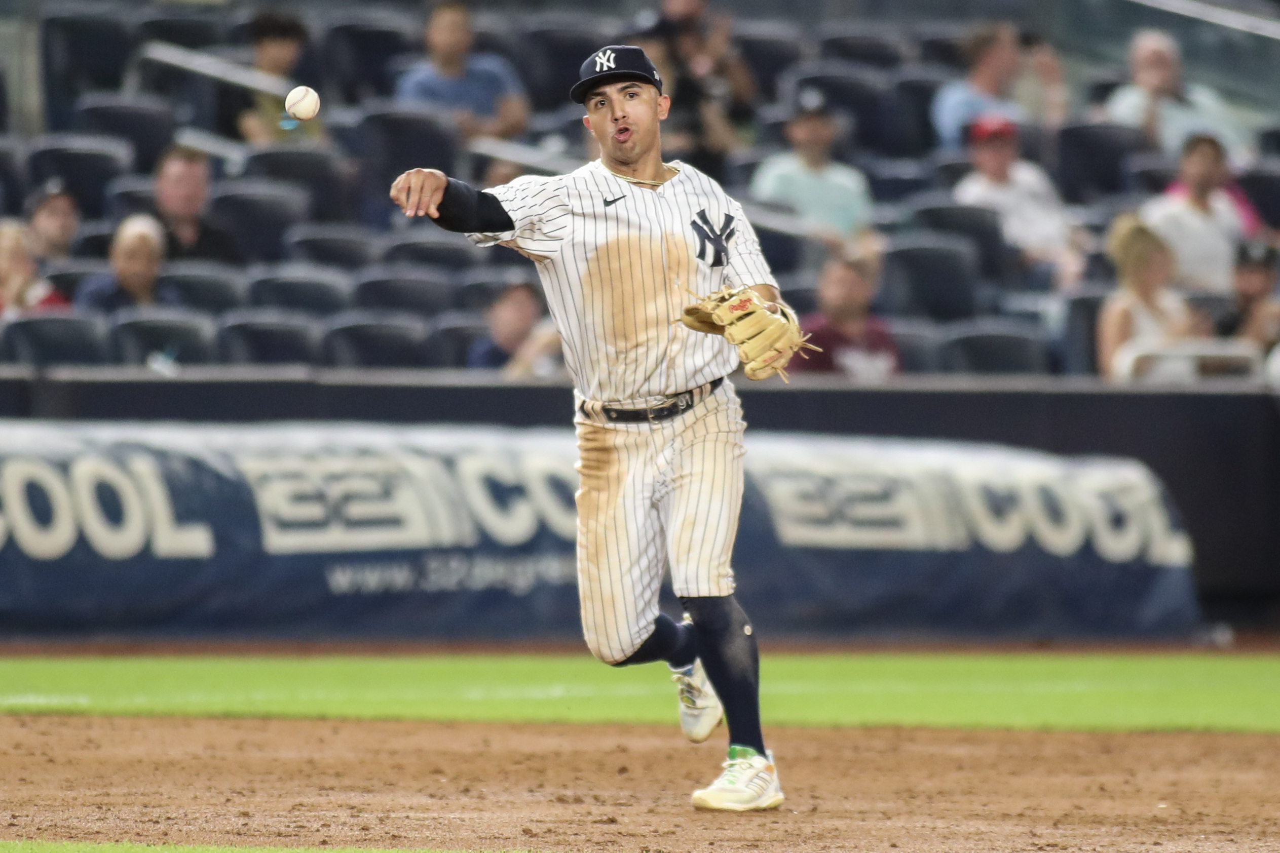 Jasson Domínguez's first homer in New York helps Yankees get back over .500  with win over Tigers - The Boston Globe