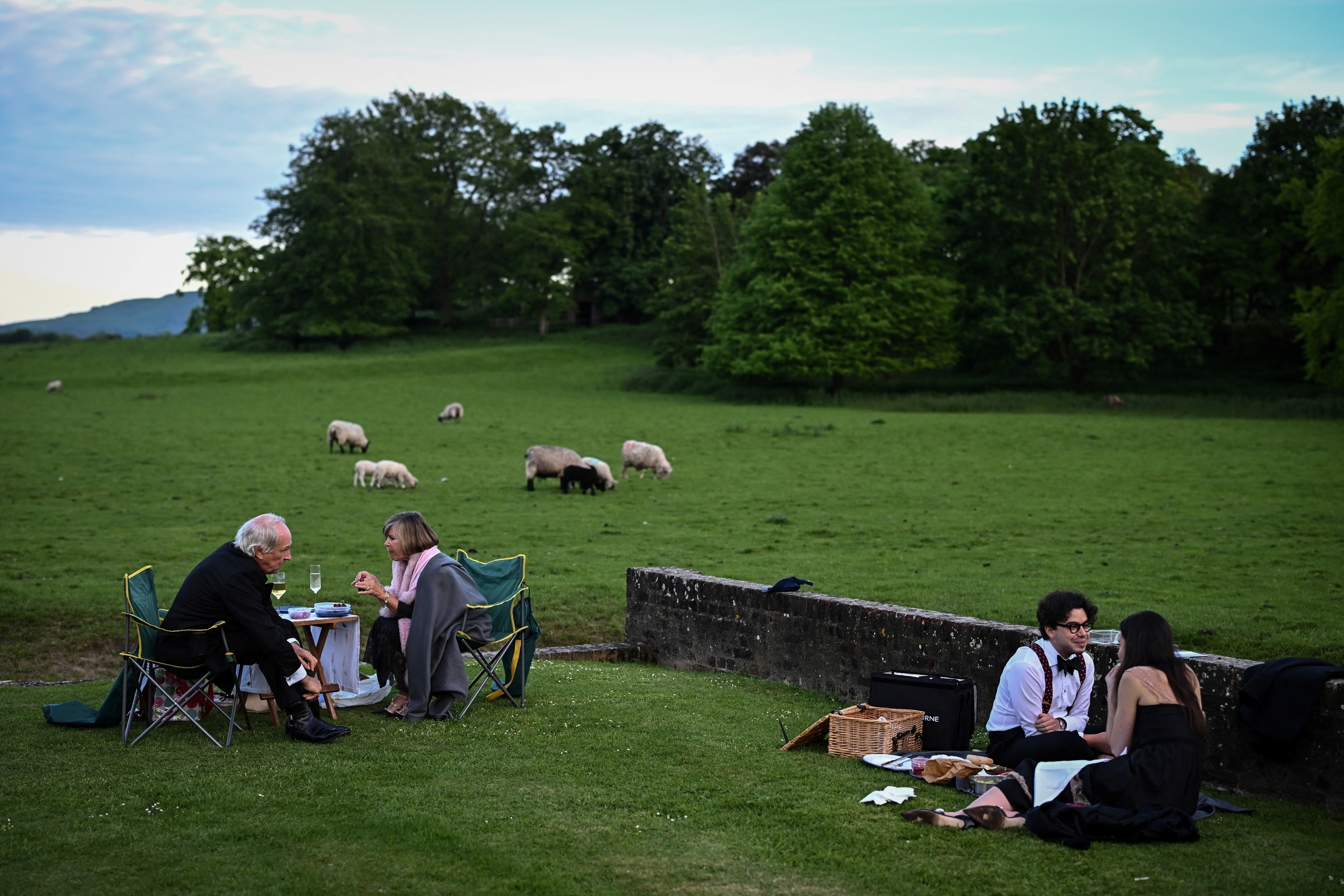 Opera and picnics with the sheep at Glyndebourne