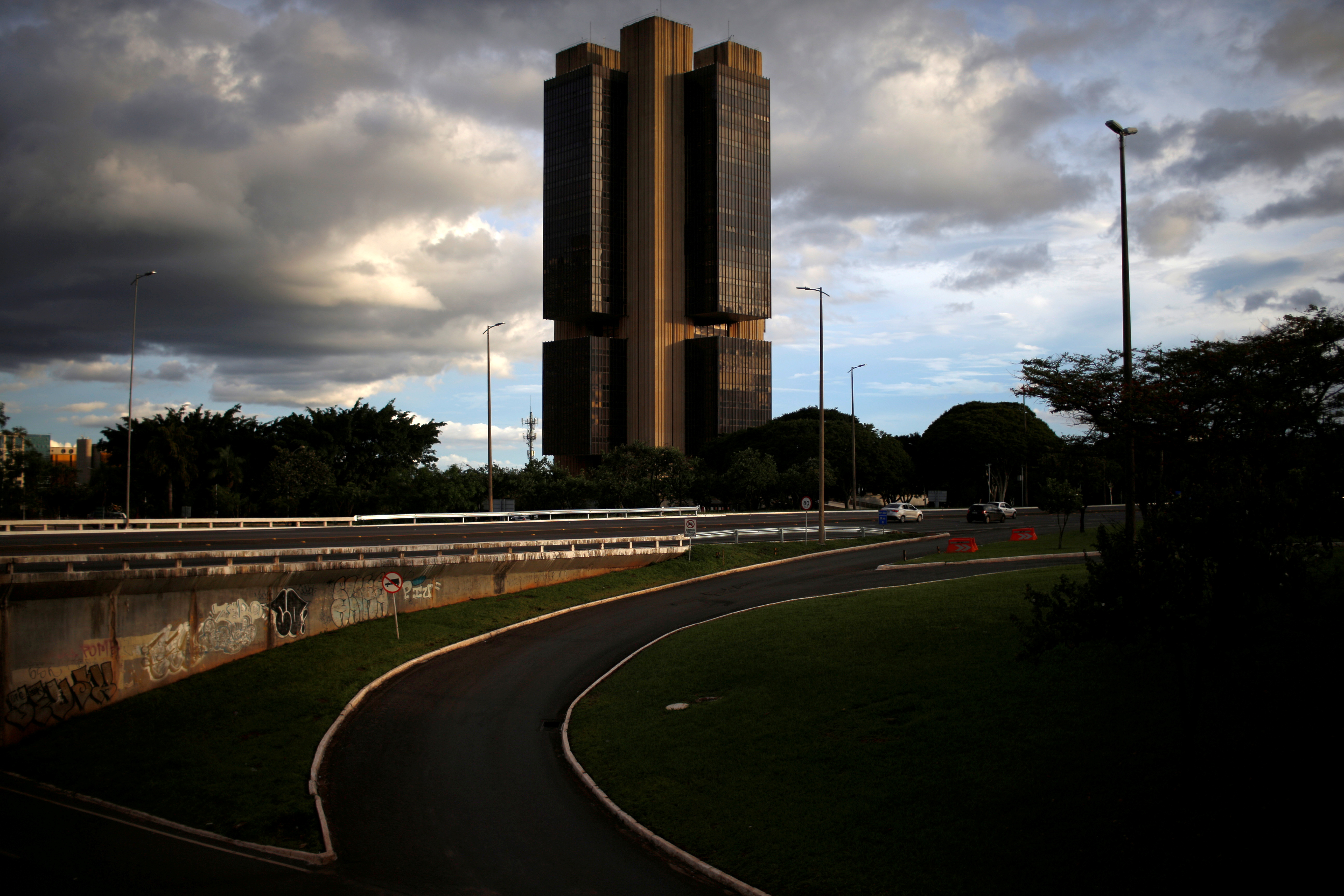 A general view of Brazil's Central Bank during the coronavirus disease (COVID-19) outbreak in downtown Brasilia