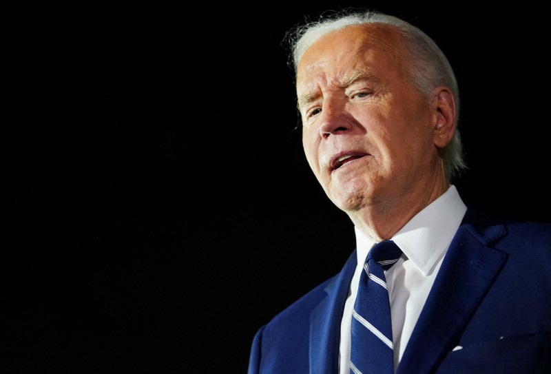 U.S. President Joe Biden meets with Americans released from detention in Russia, upon their arrival at Joint Base Andrews