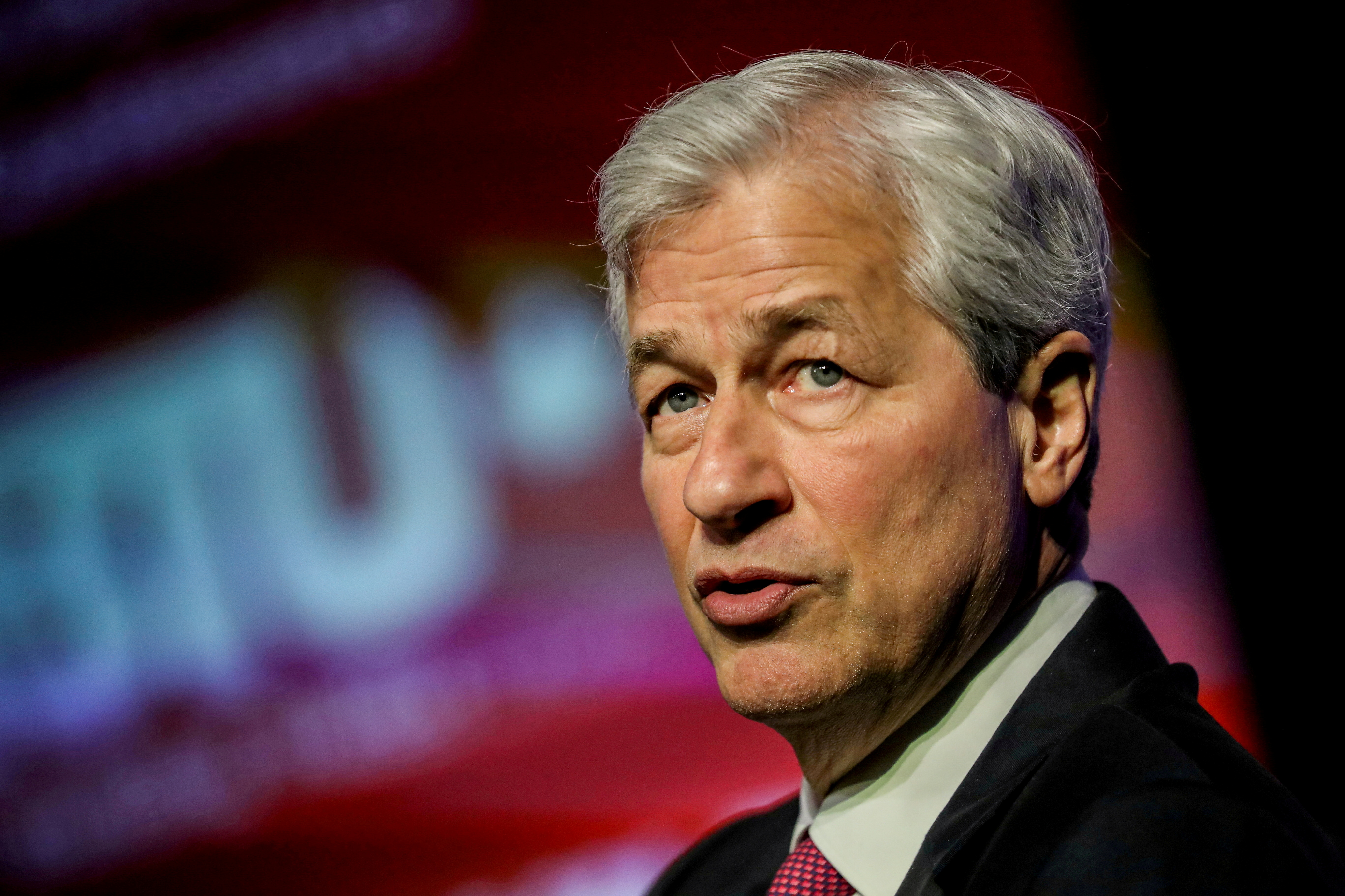 JPMorgan Chase CEO Jamie Dimon speaks at a conference in Washington