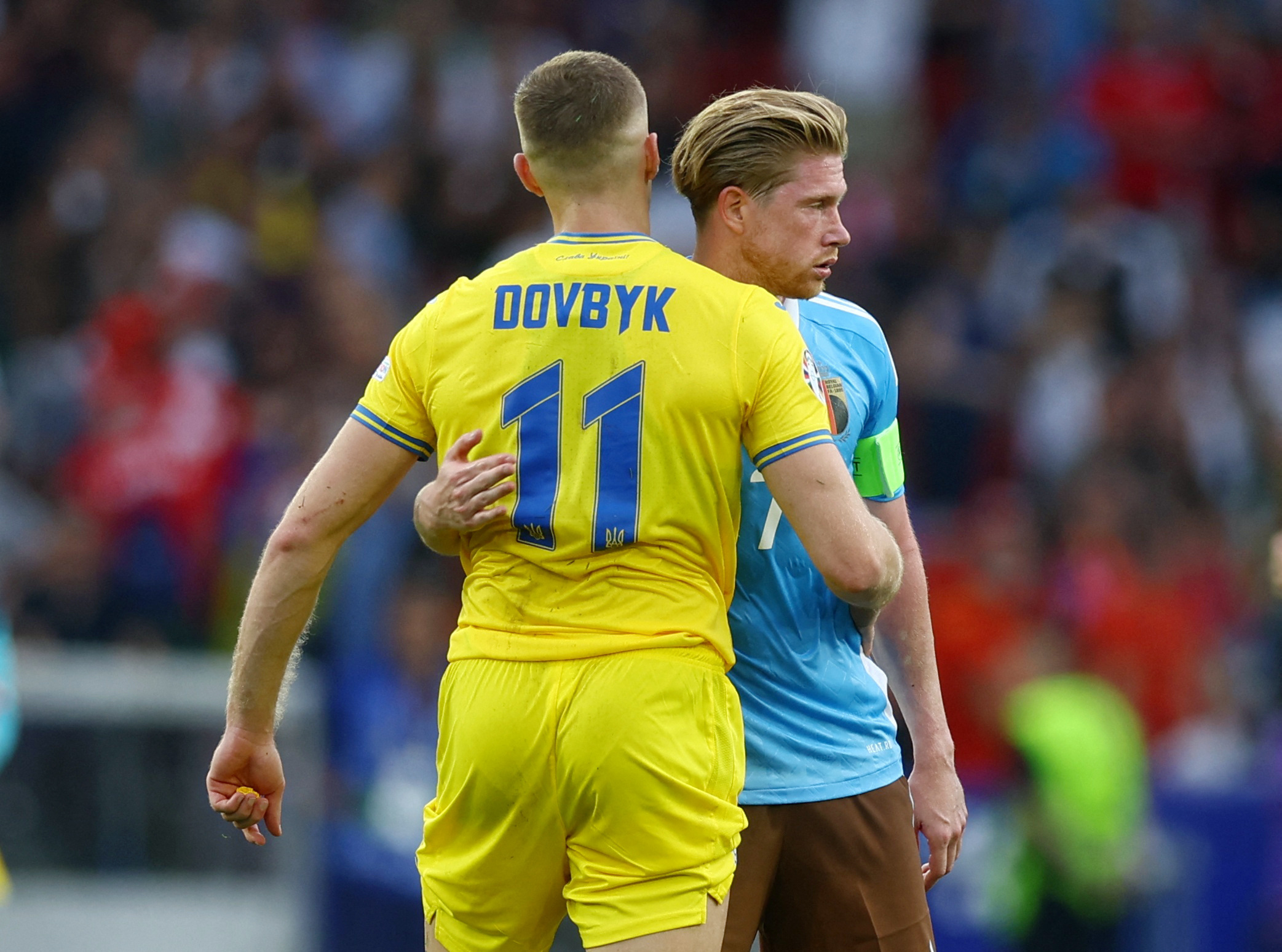 Reaction to Belgium's 00 draw with Ukraine at Euro 2024 Reuters