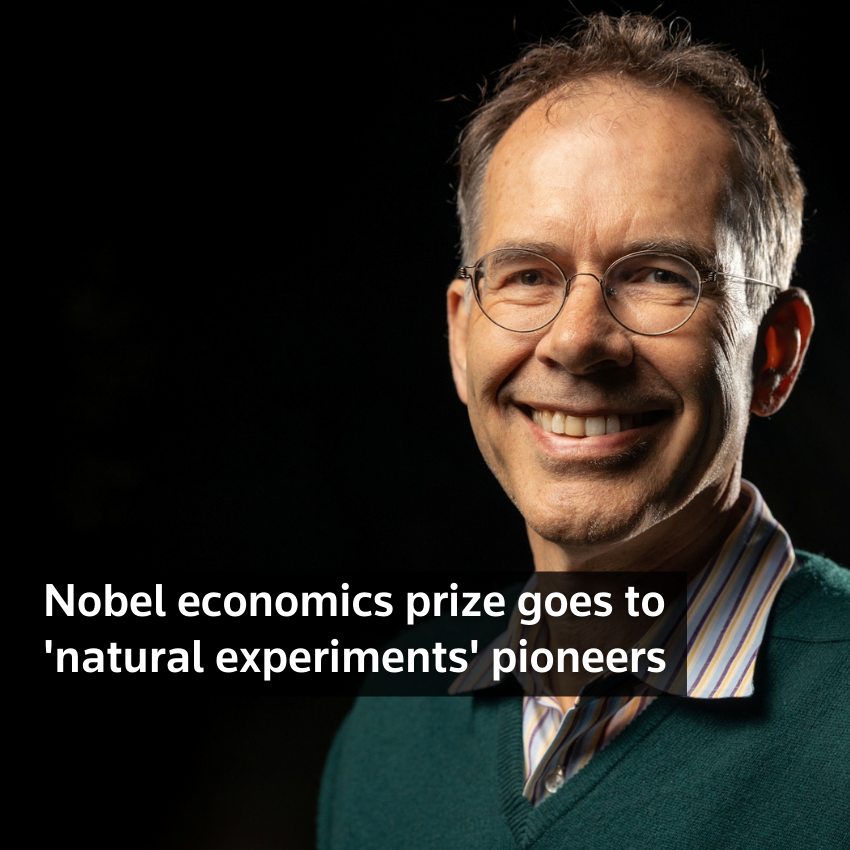 El premio Nobel de economía es para los pioneros de los 'experimentos naturales'