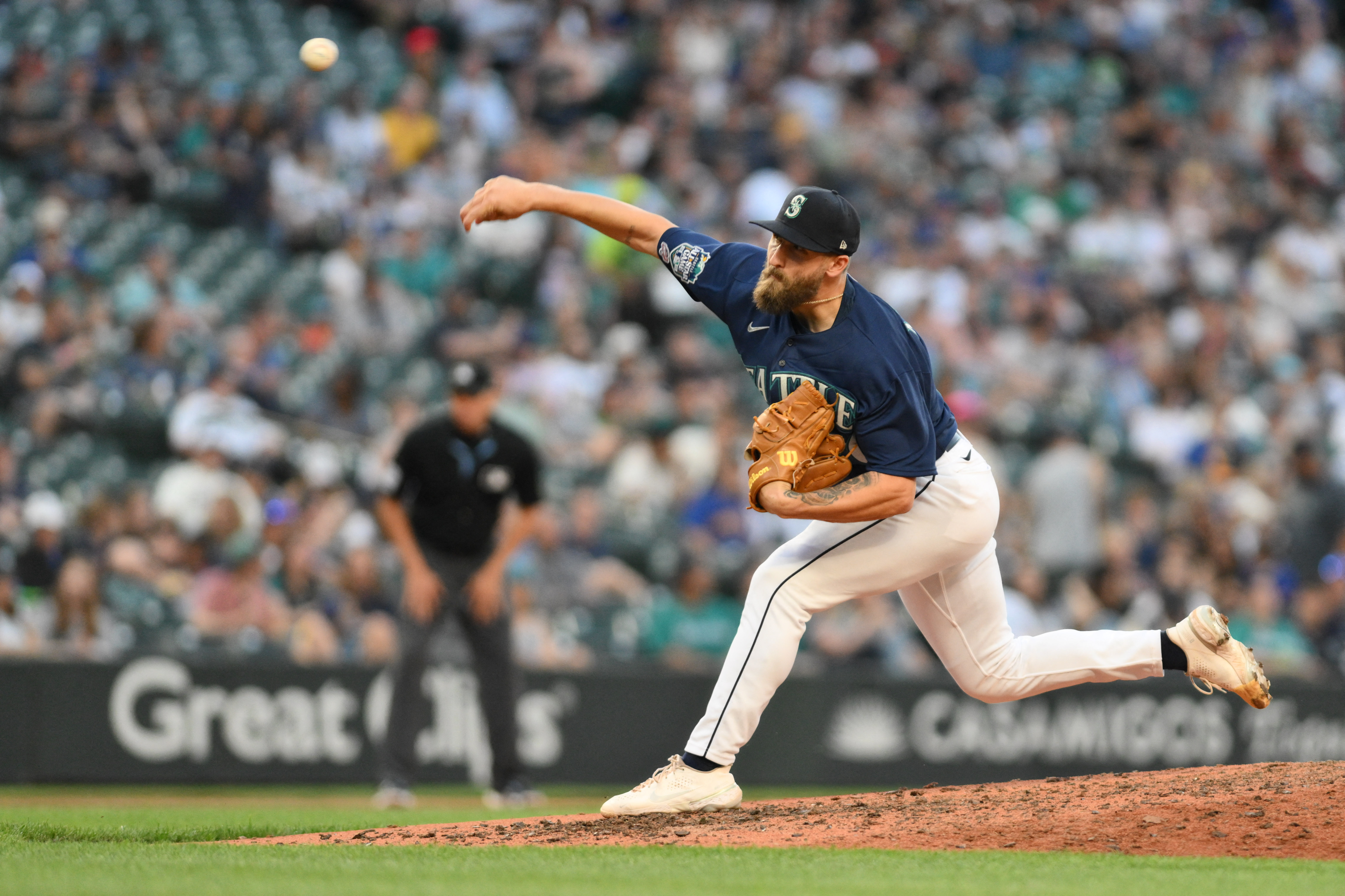 After delayed start to pro career, Mariners' Ty Adcock makes most of MLB  debut