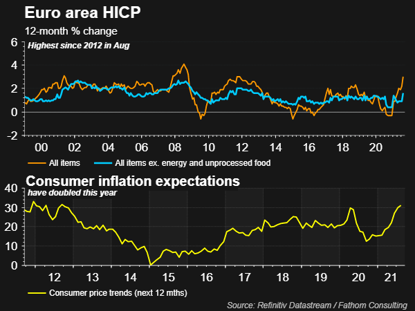 Euro area inflation