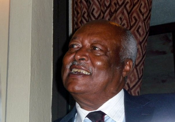 Tsegaye Tadesse attends his retirement party, in Nairobi