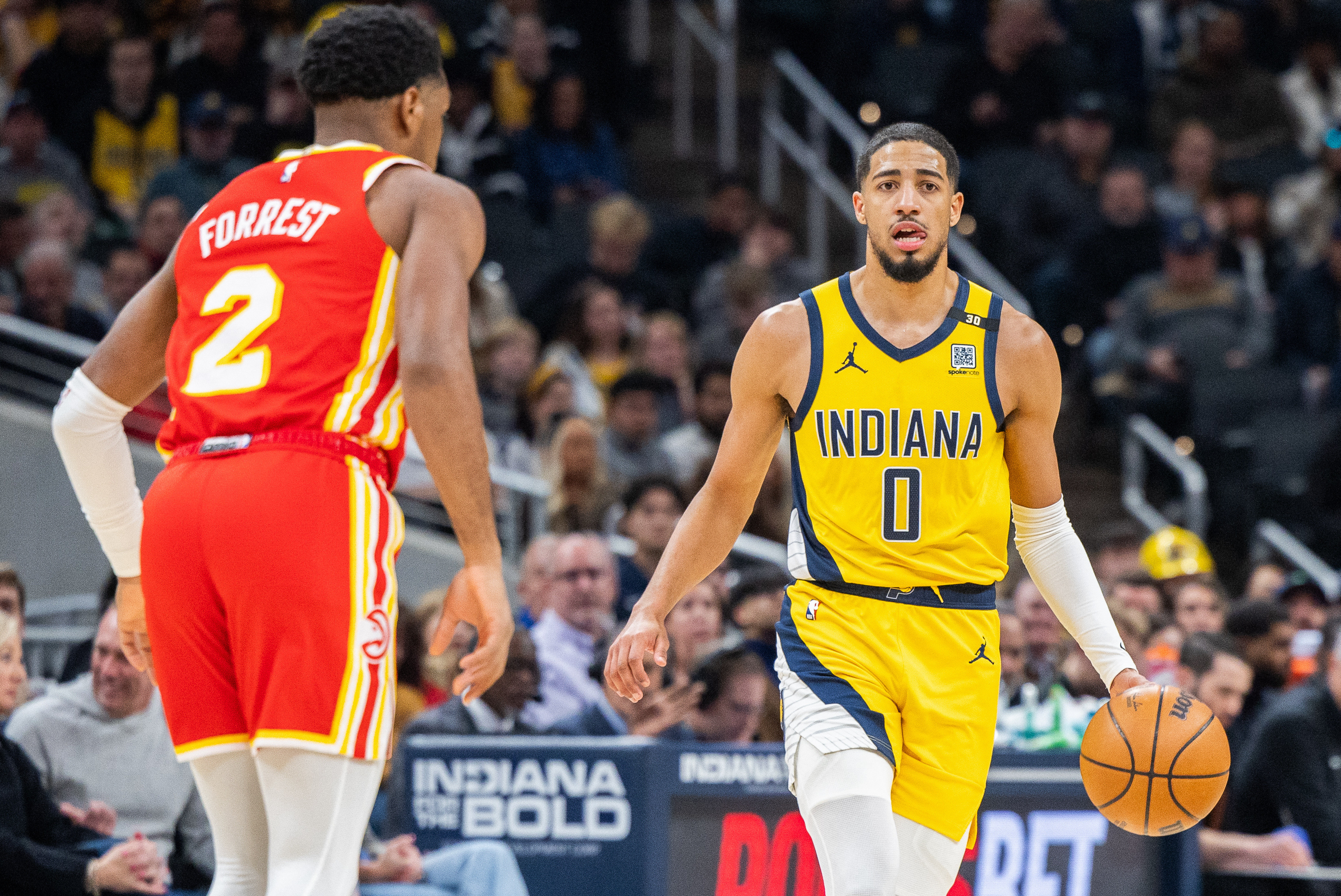Pacers overwhelm Hawks with offensive firepower