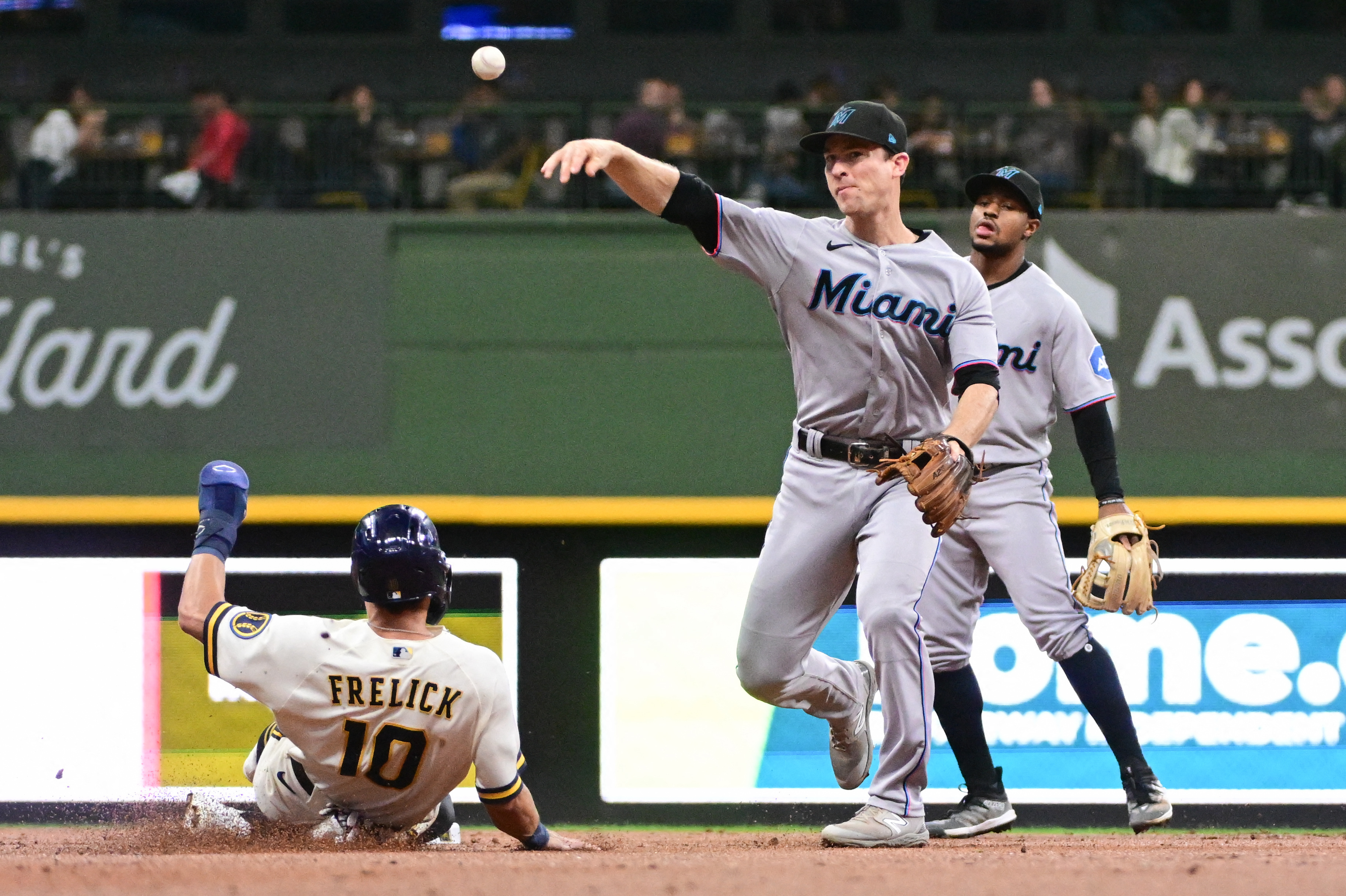 Milwaukee Brewers starting pitcher Freddy Peralta against the Tampa Bay  Rays during the first inning of a baseball game Sunday, May 21, 2023, in  St. Petersburg, Fla. (AP Photo/Chris O'Meara Stock Photo 