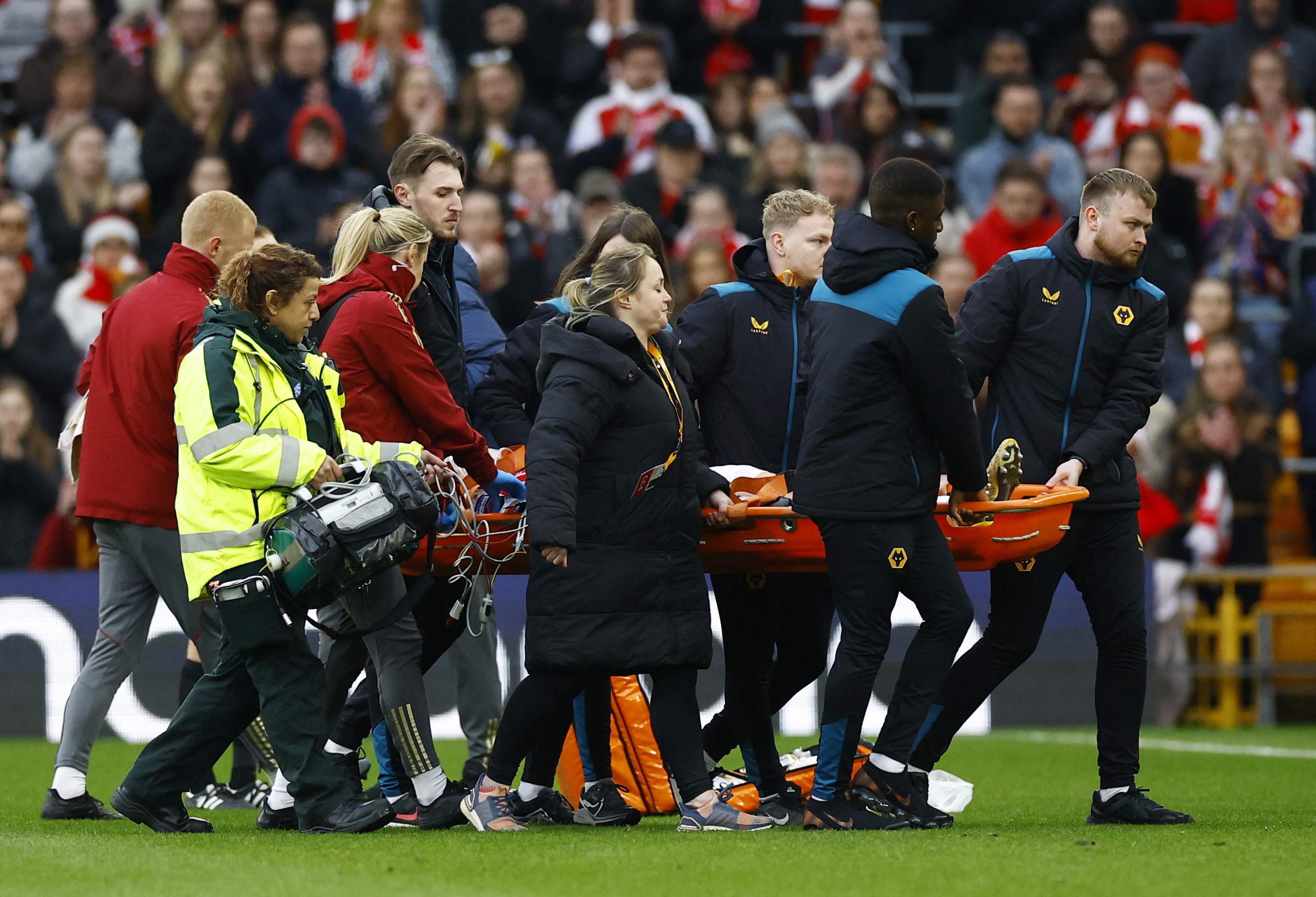 Arsenal's Maanum Stable After Collapsing During Women's League Cup ...