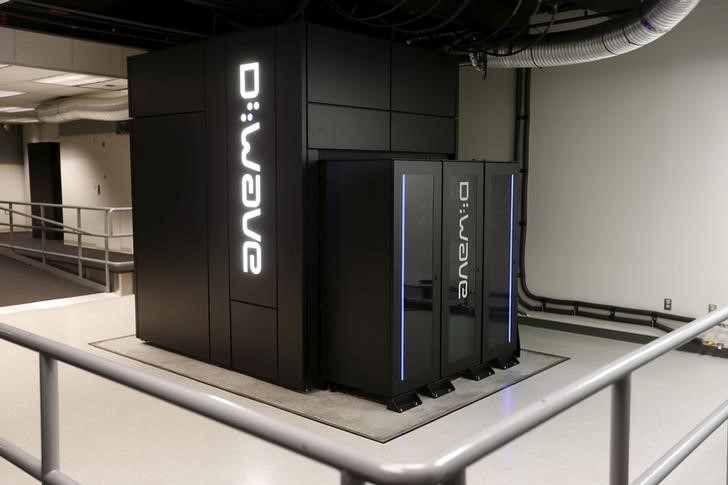 A D-Wave 2X Quantum Computer pictured during a media tour of the Quantum Artificial Intelligence Laboratory (QuAIL) at NASA Ames Research Center in Mountain View, California