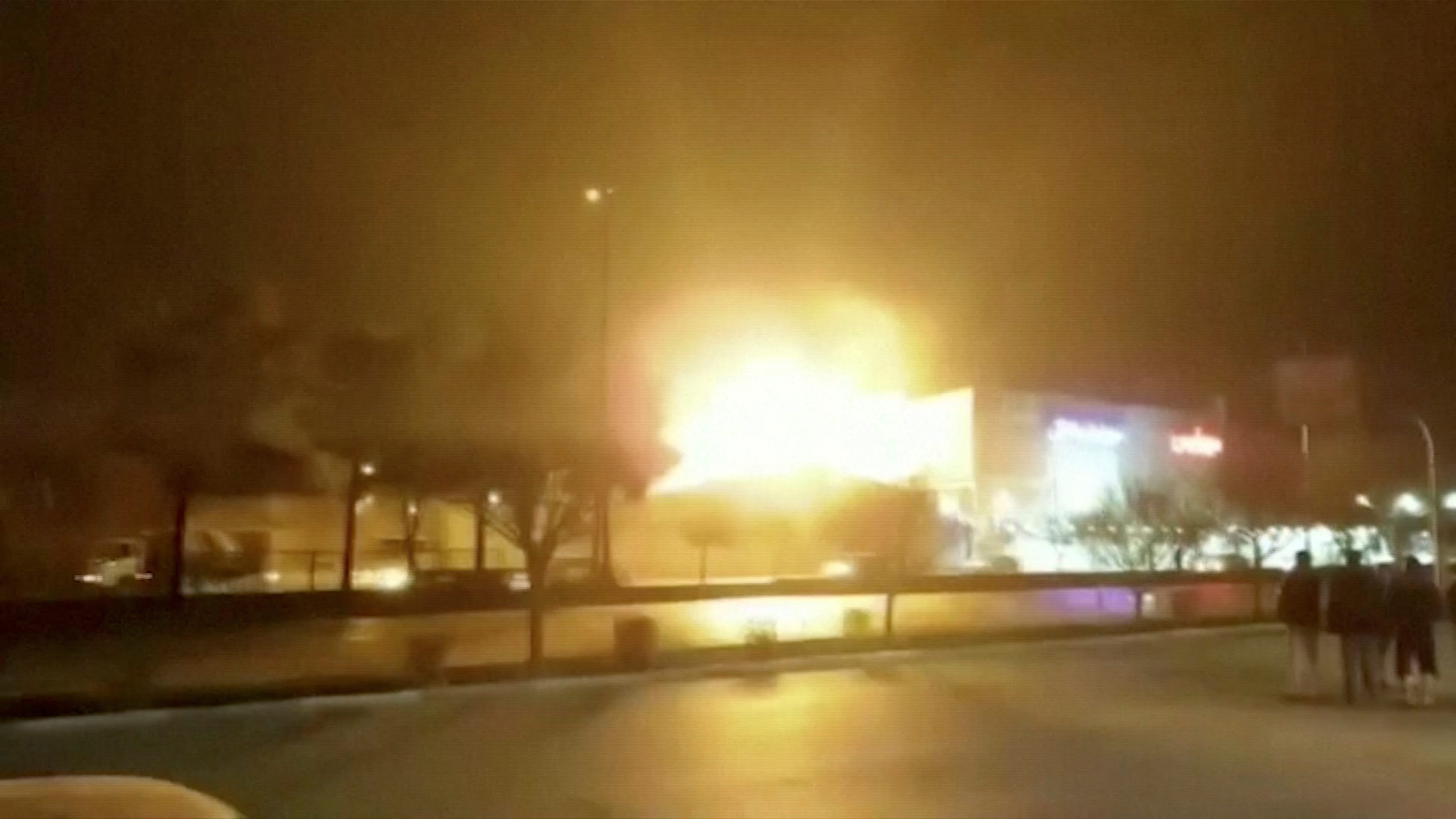 Eyewitness footage said to show moment of explosion at military industry factory in Isfahan