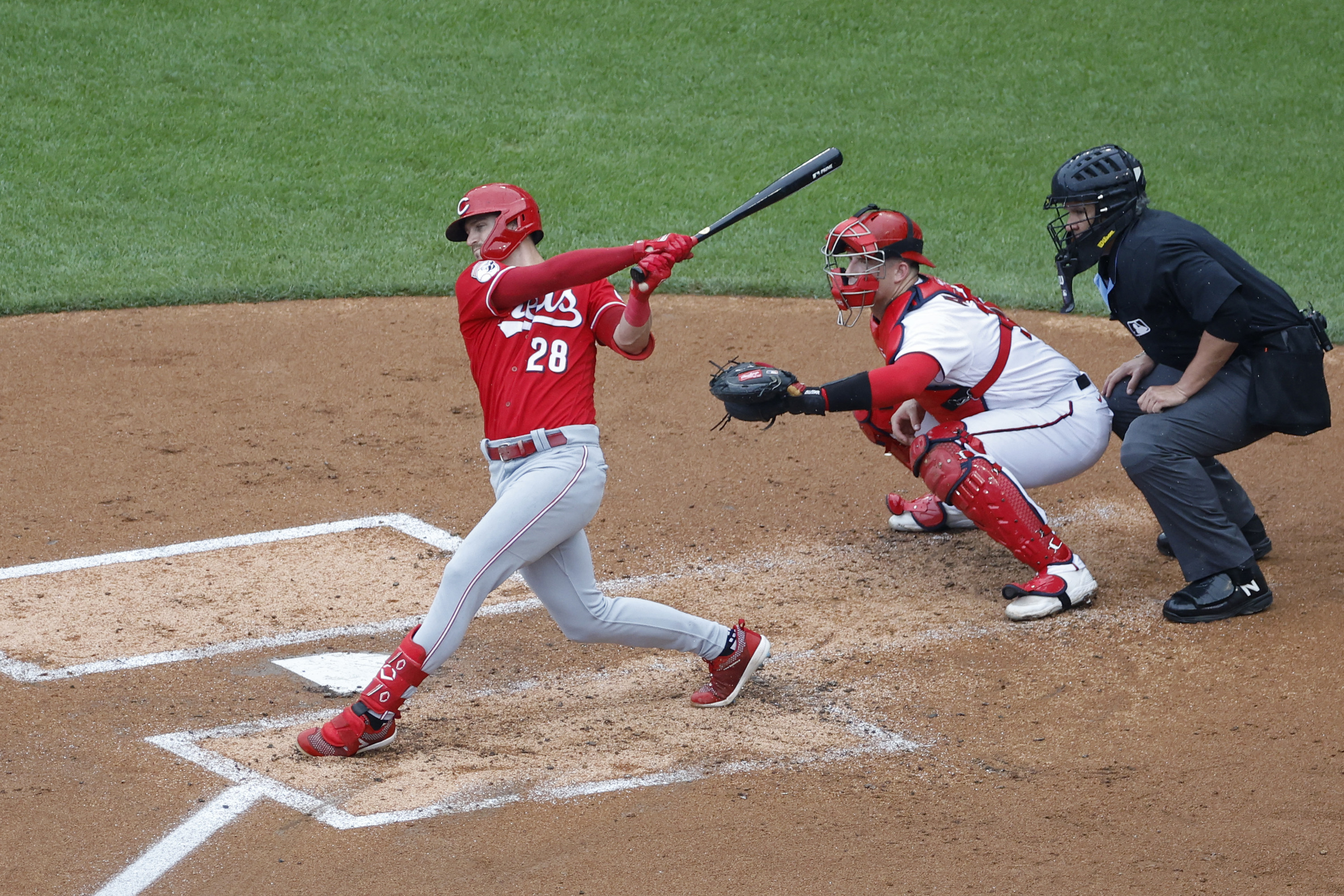 Senzel saves run in 9th, homers leading off 10th and Reds beat Nationals  5-4 for sweep - Newsday