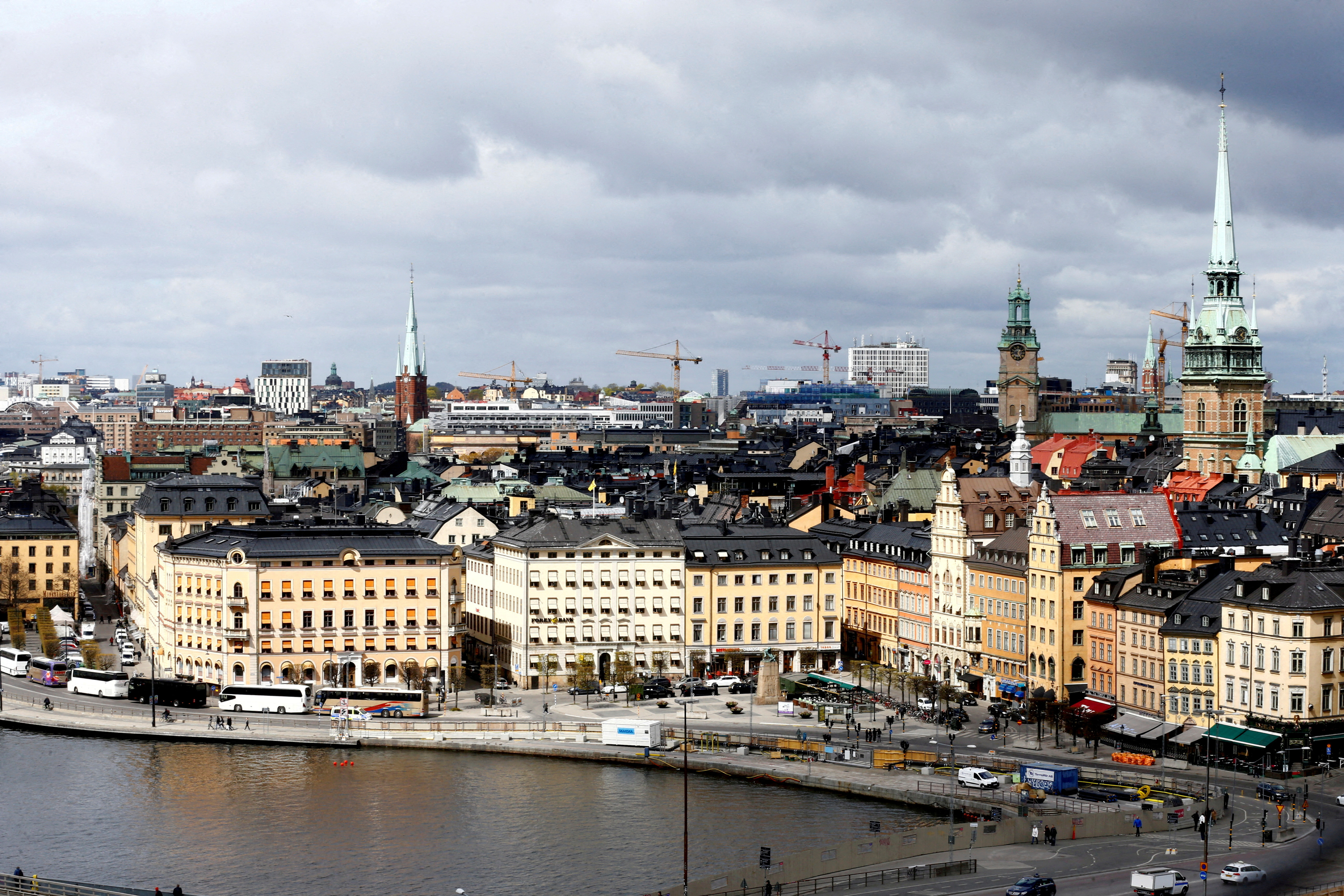 A general view of Stockholm