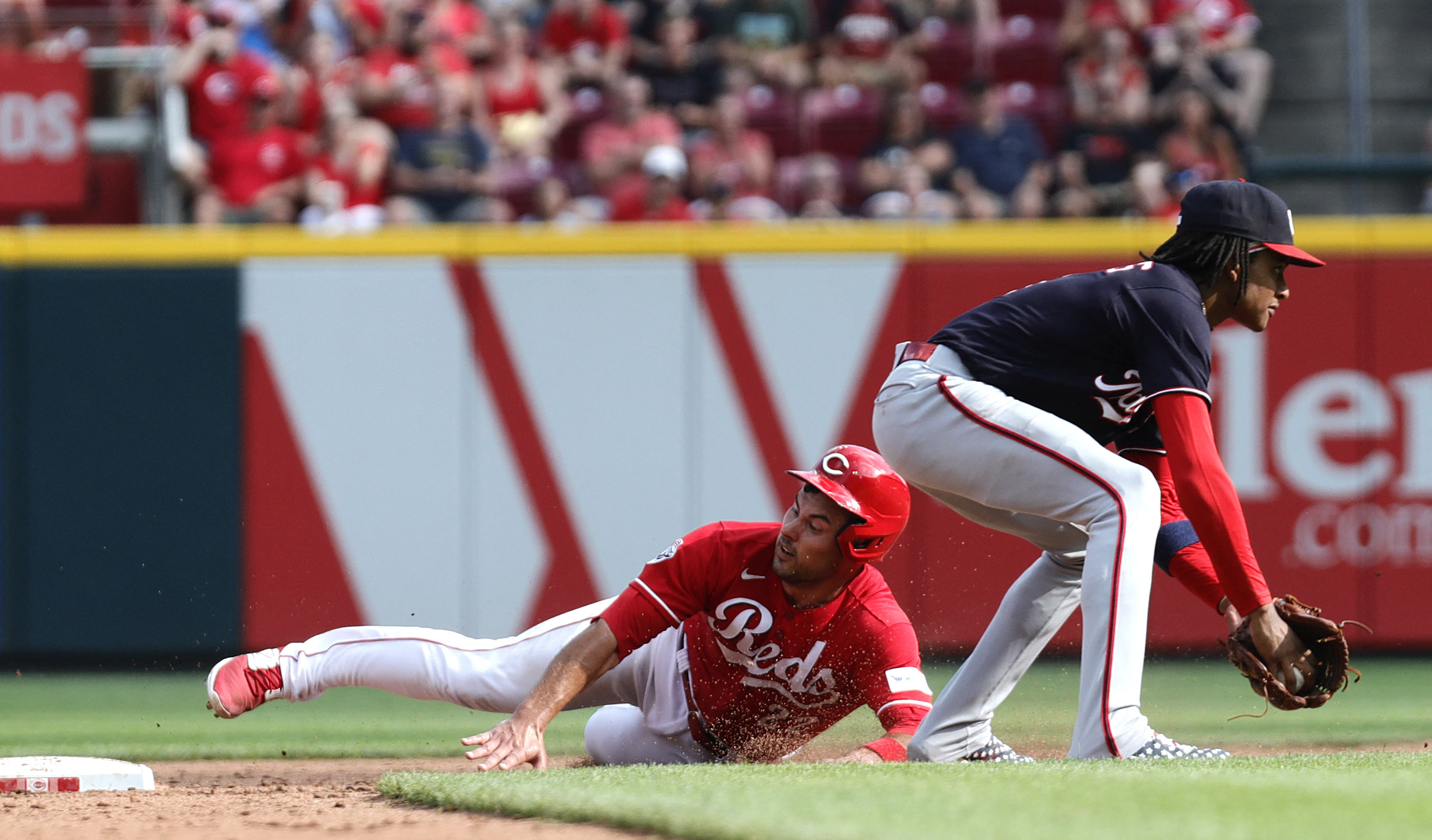 Adon retires first 17 batters as the Nationals send the sloppy