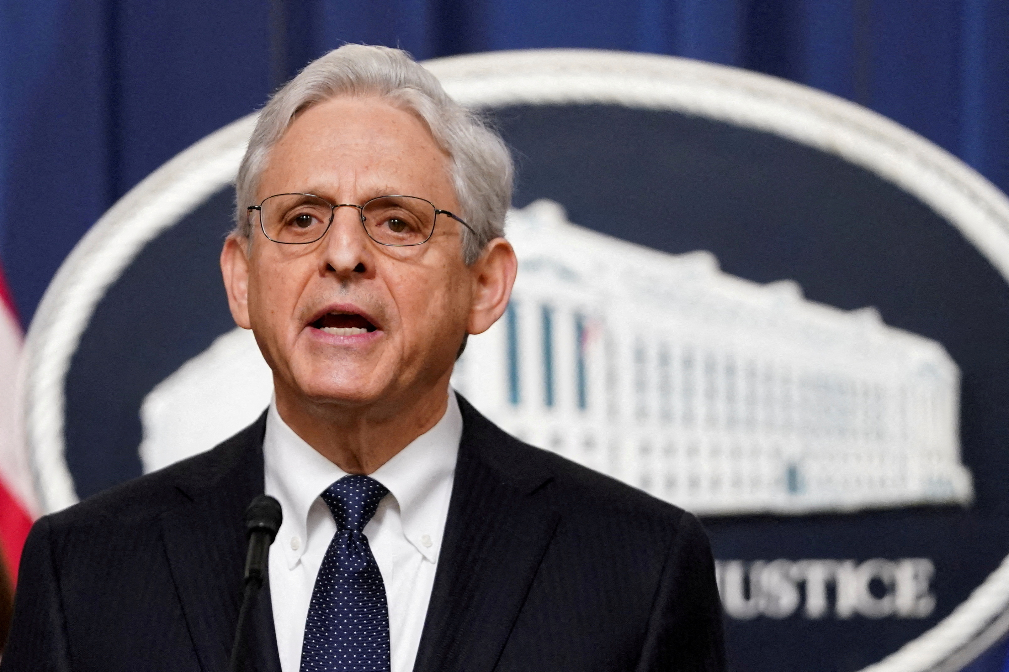 U.S. Attorney General Merrick Garland holds news conference in Washington